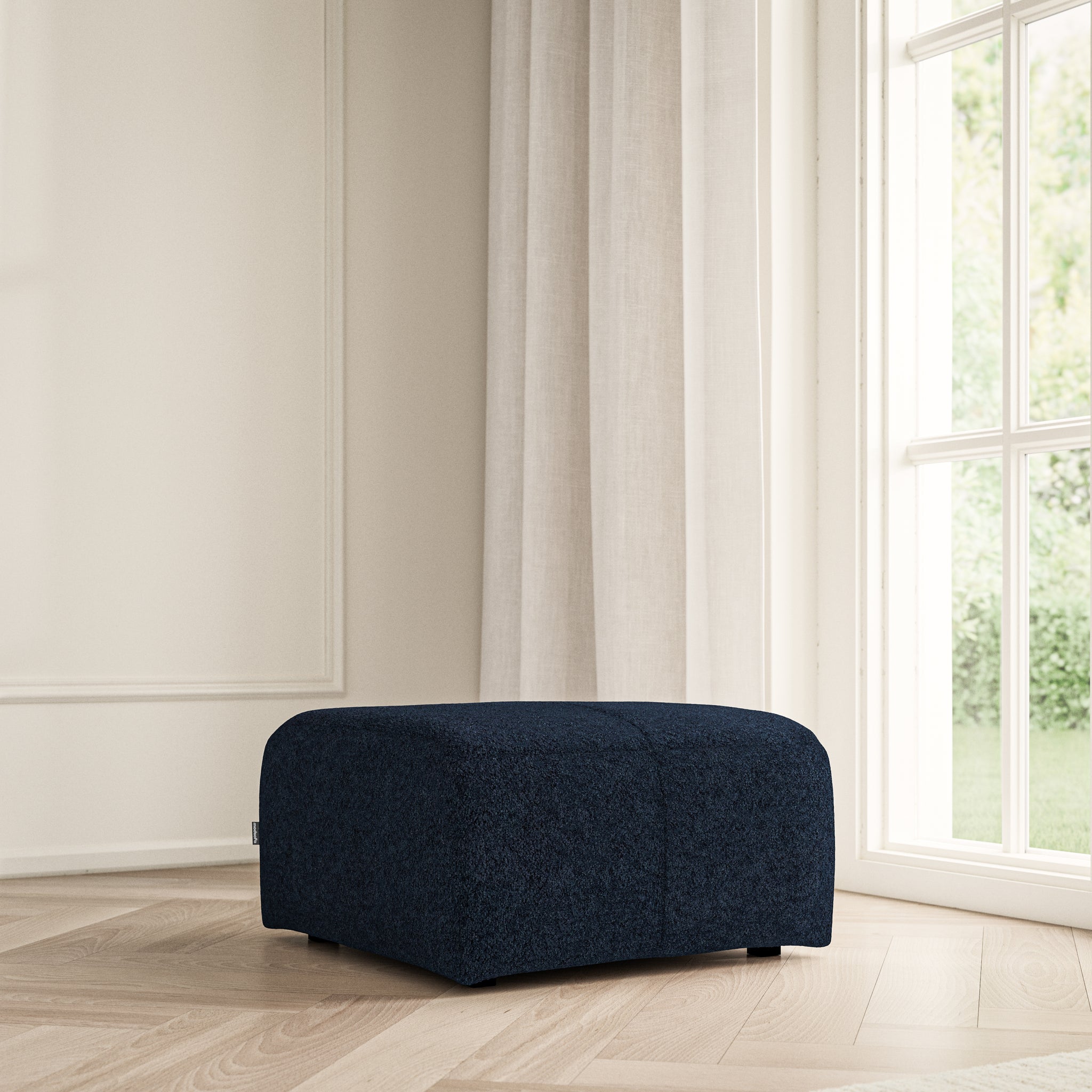 Maison Footstool Small - Soft Teddy