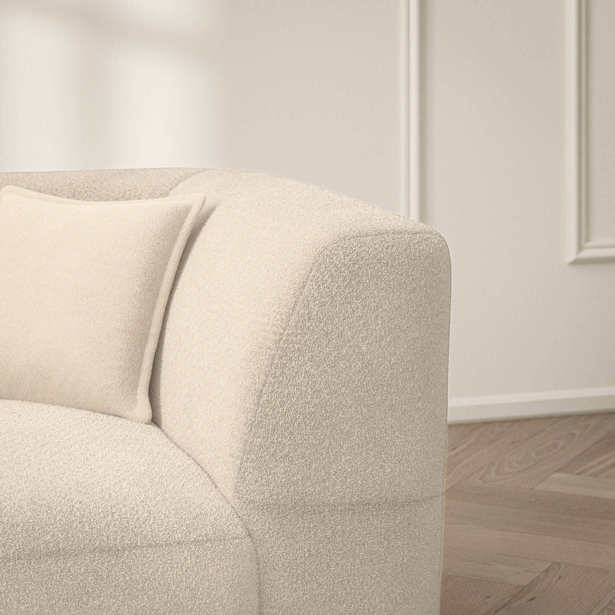 Maison Chaise Sofa LHF - Soft Teddy