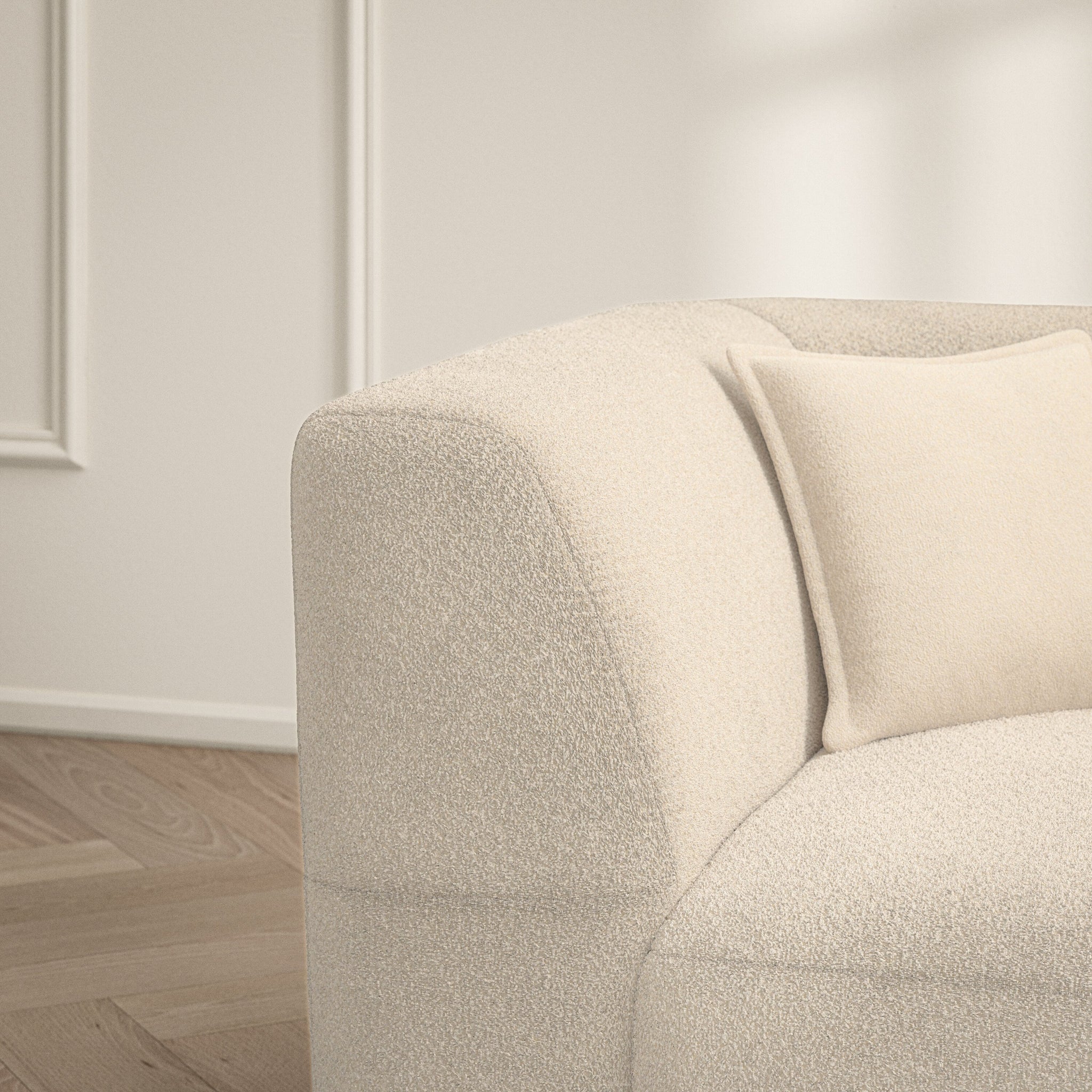 Maison Chaise Sofa RHF - Soft Teddy