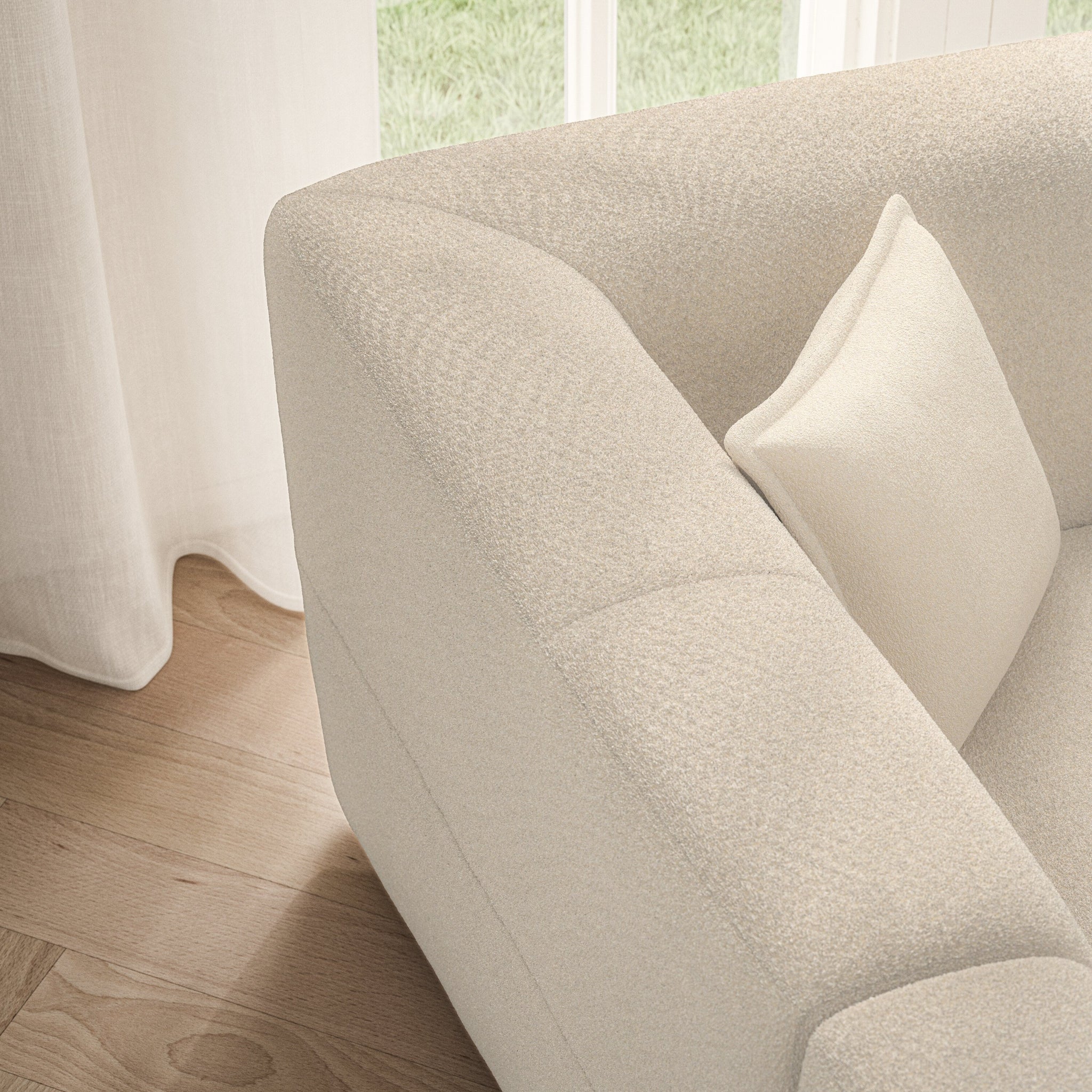 Maison Large Sofa - Soft Teddy