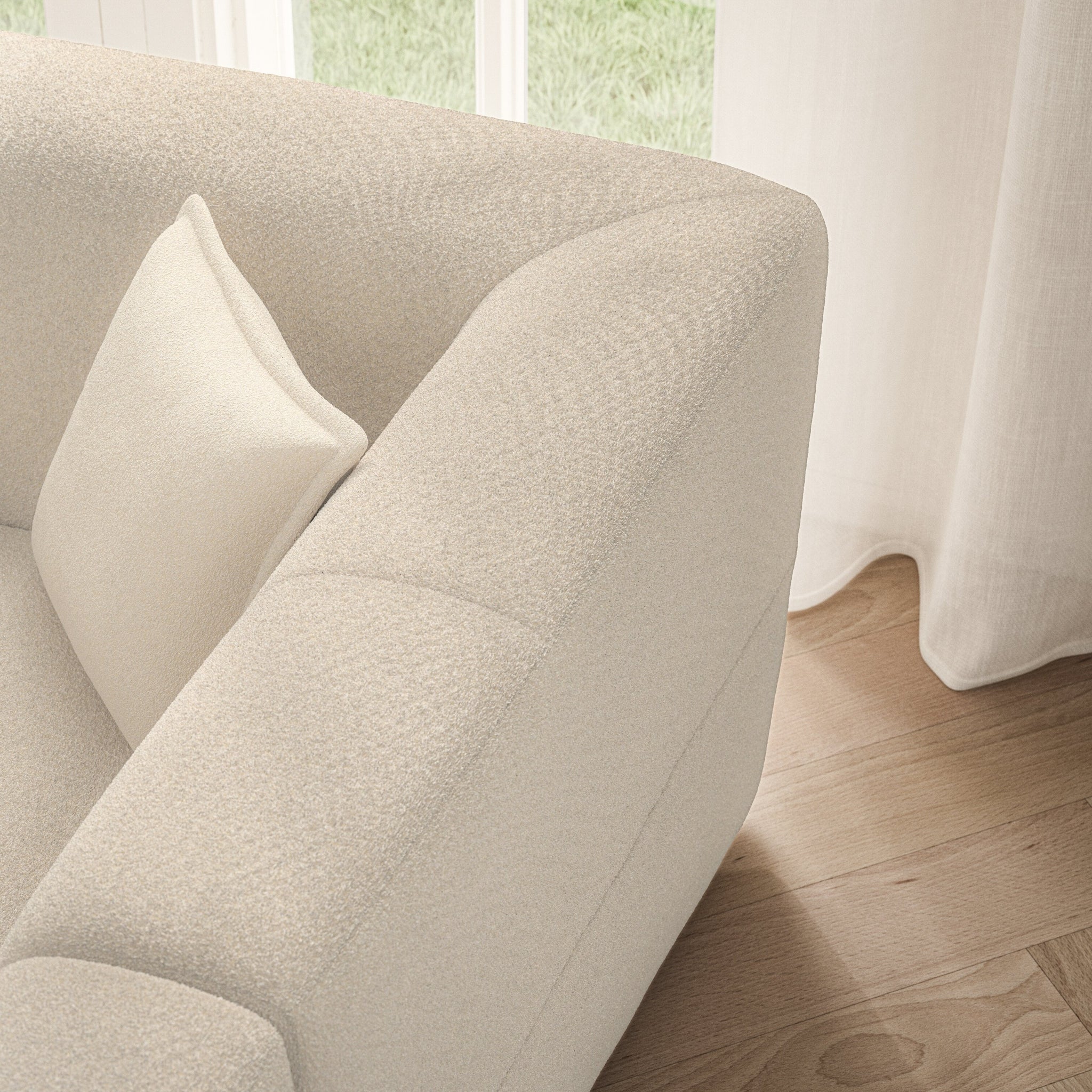 Maison Chaise Sofa RHF - Soft Teddy