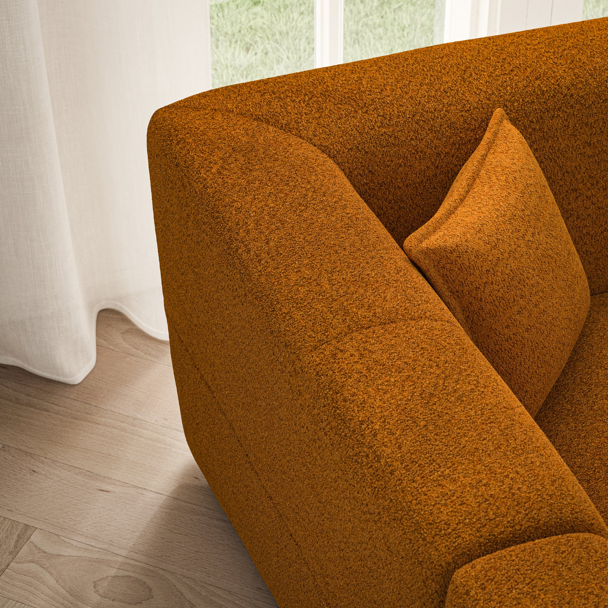 Maison U Shape Closed End - Soft Teddy