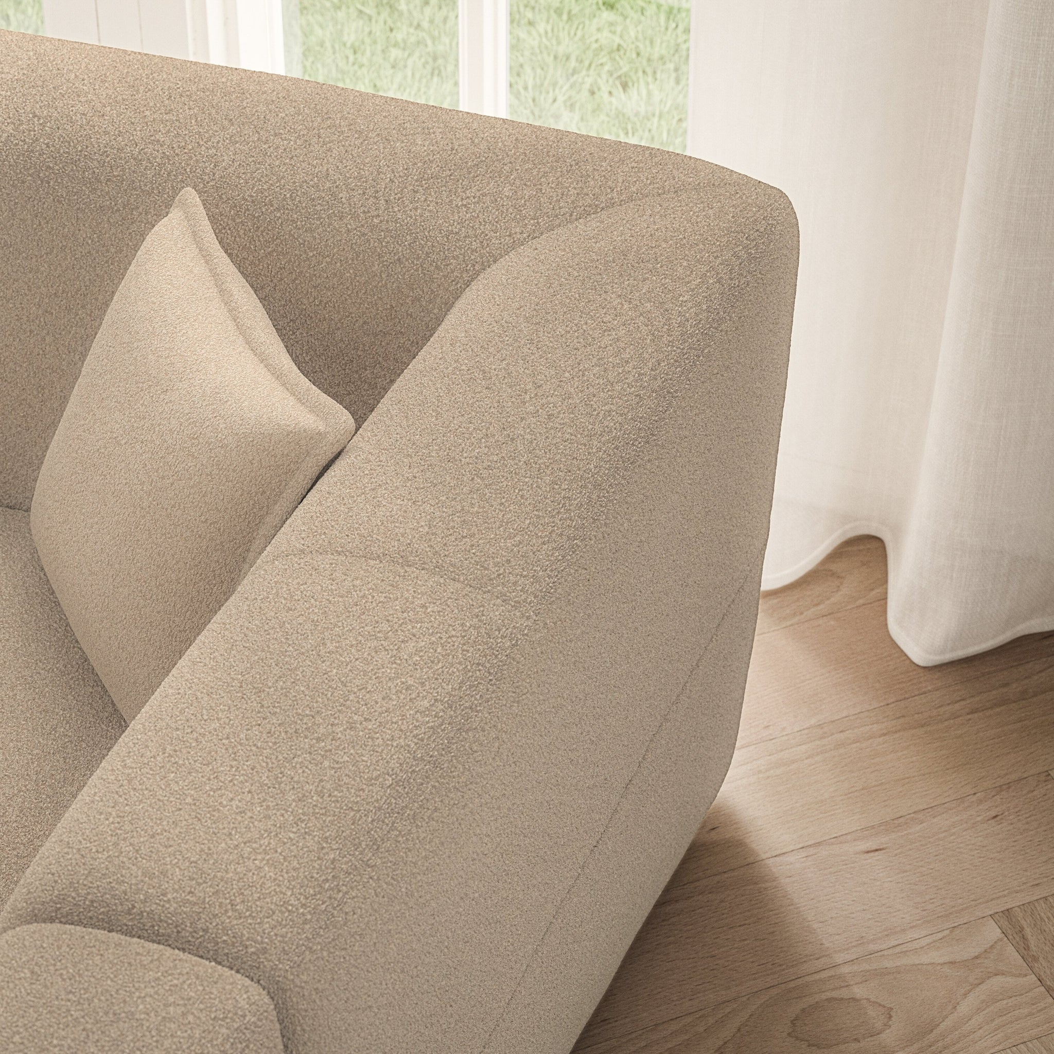 Maison Chaise Sofa RHF - Soft Teddy
