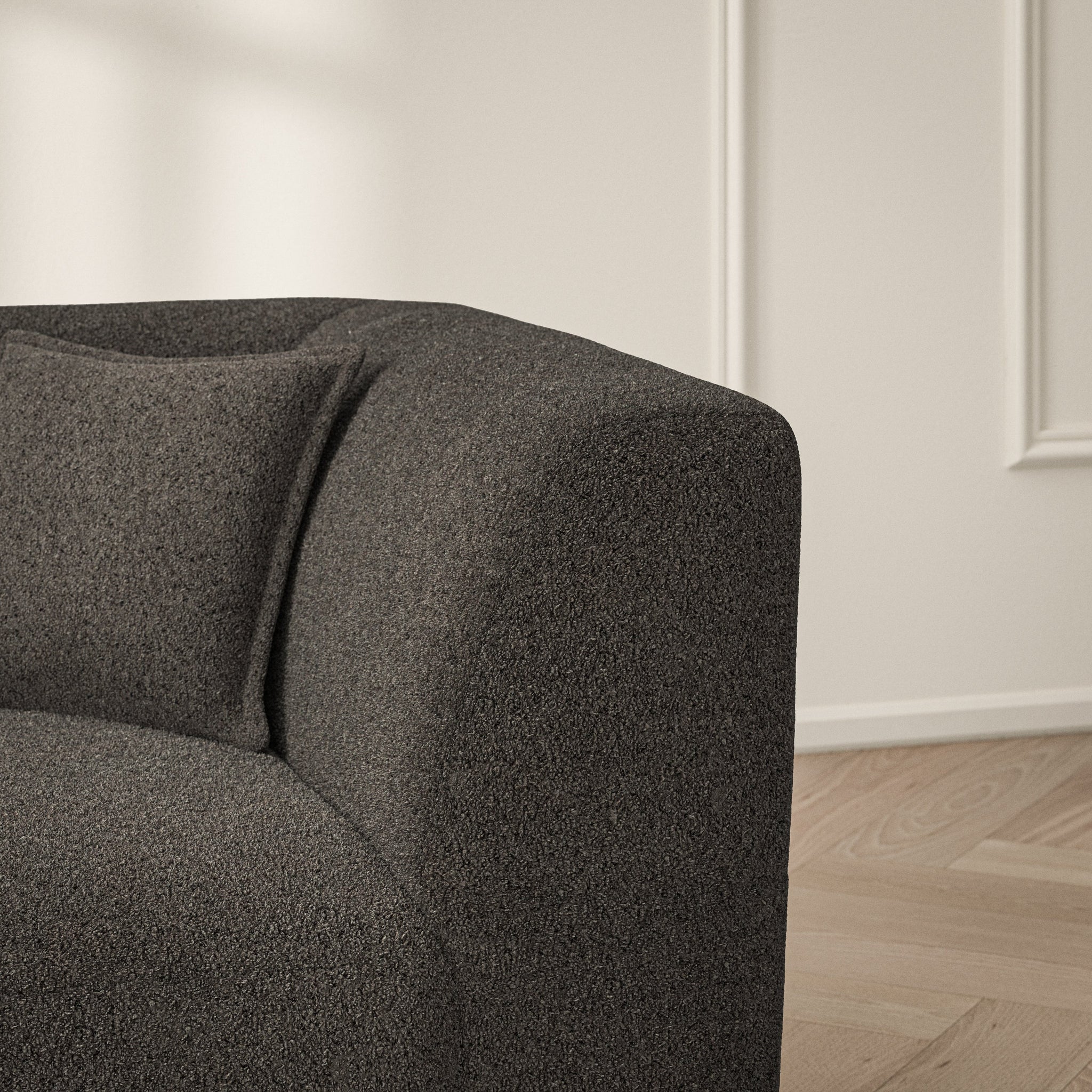 Maison Chaise Sofa LHF - Soft Teddy