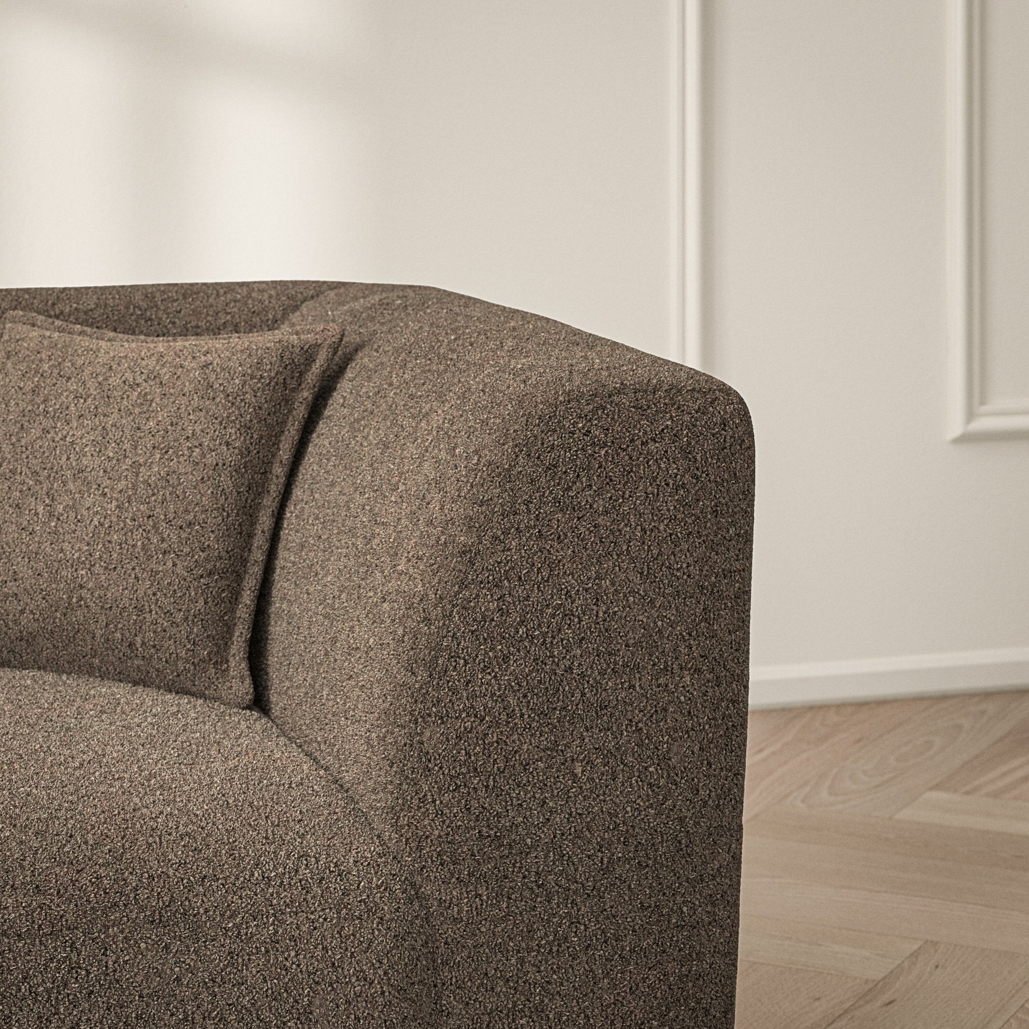 Maison Chaise Sofa LHF - Soft Teddy