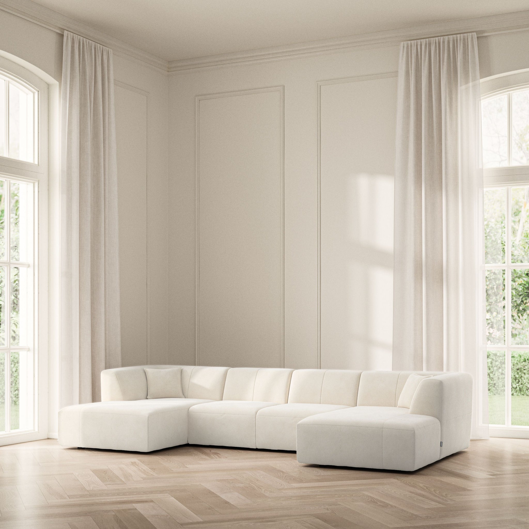 Maison U-Shape Chaise End - Soft Bouclé
