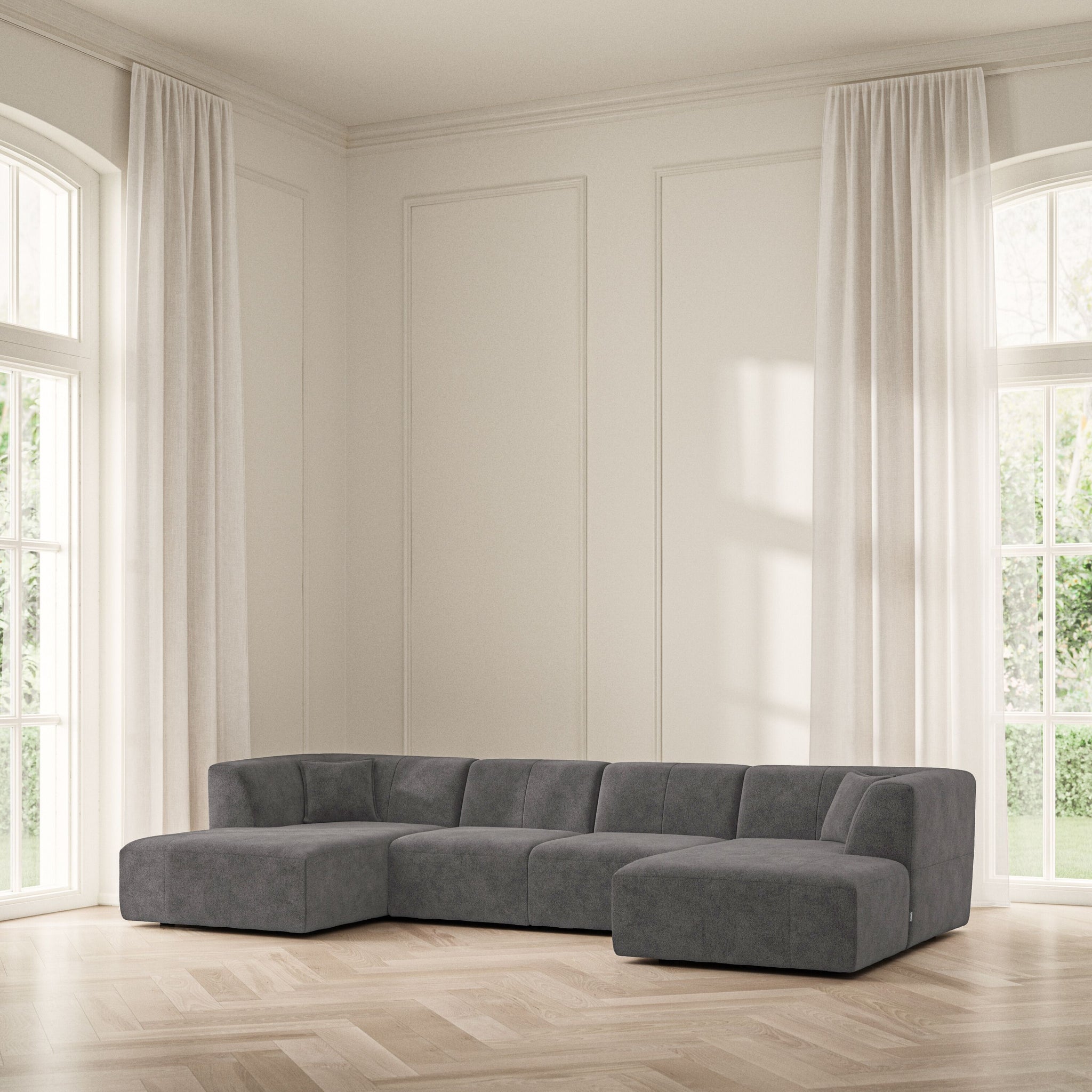 Maison U-Shape Chaise End - Soft Bouclé