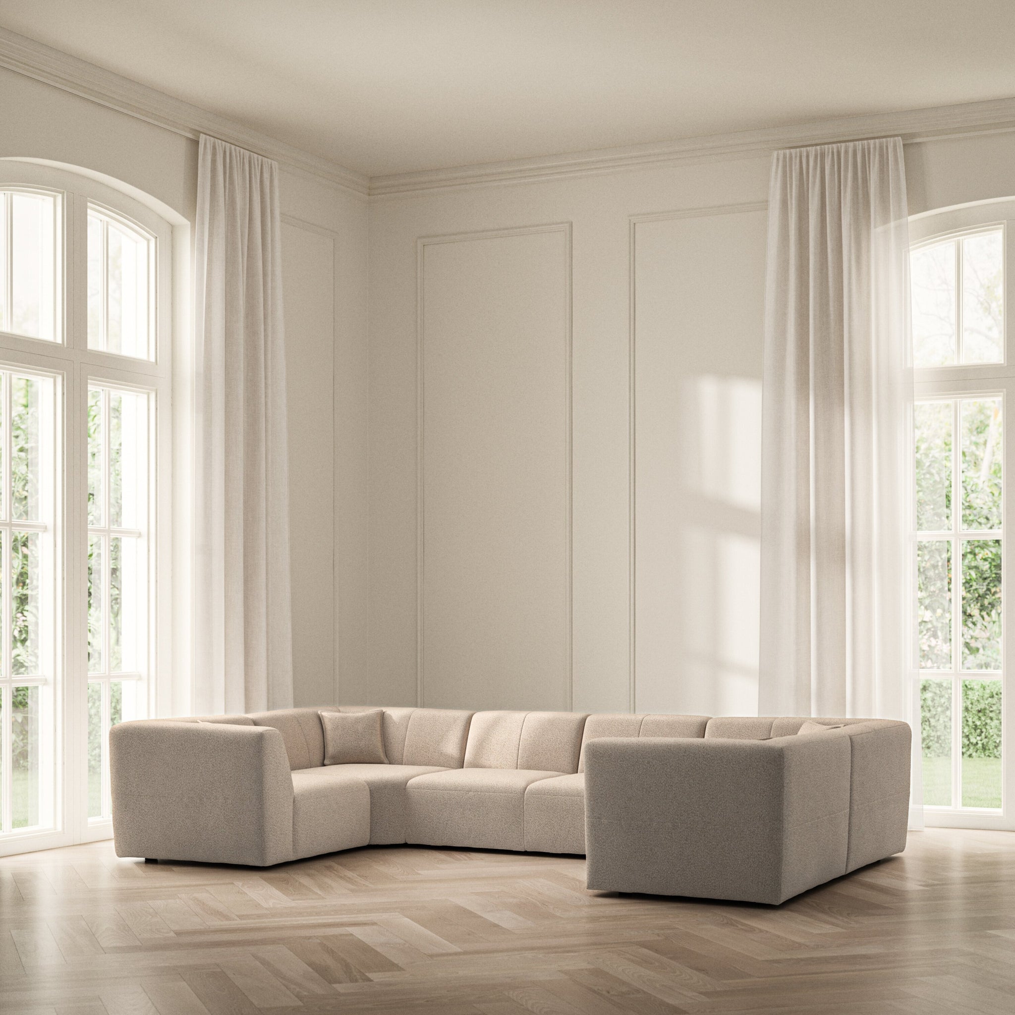 Maison U Shape Closed End - Bouclé