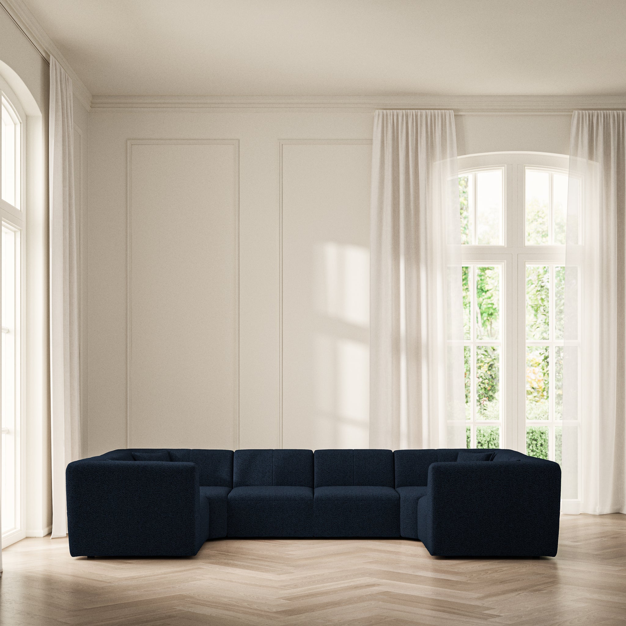 Maison U Shape Closed End - Bouclé