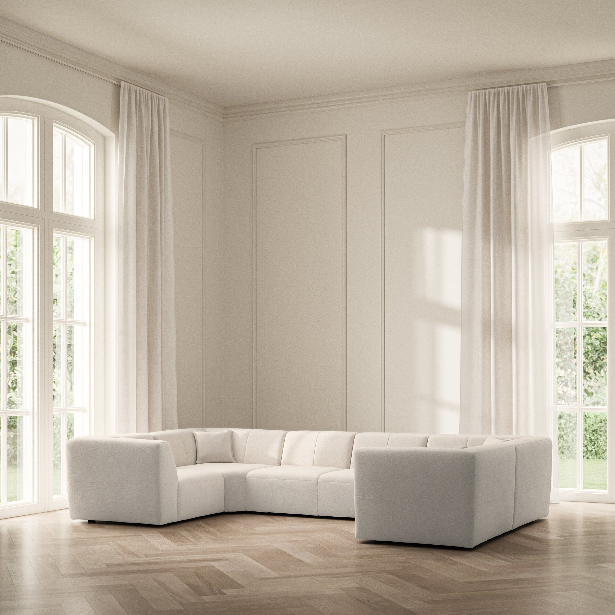 Maison U Shape Closed End - Bouclé