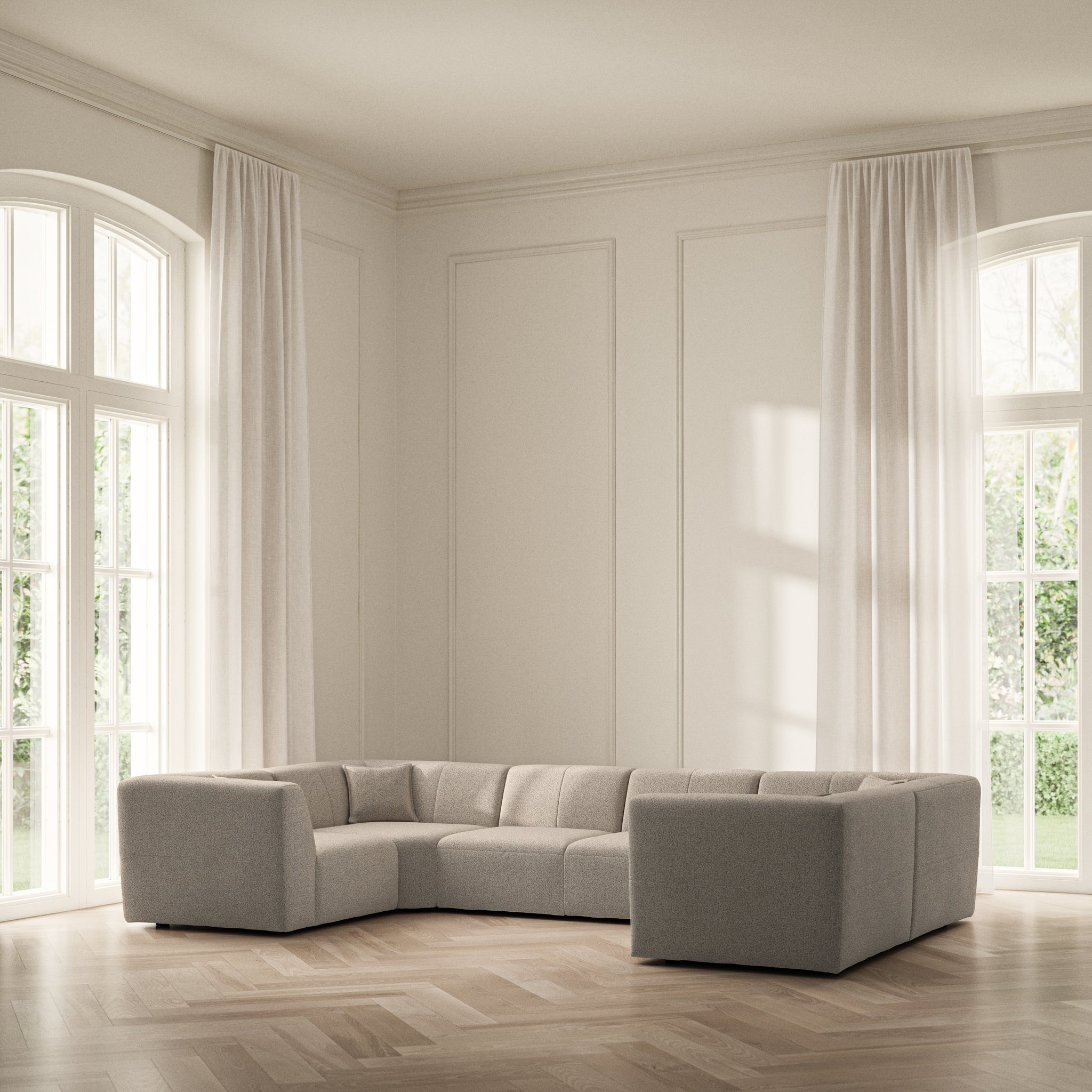 Maison U Shape Closed End - Bouclé