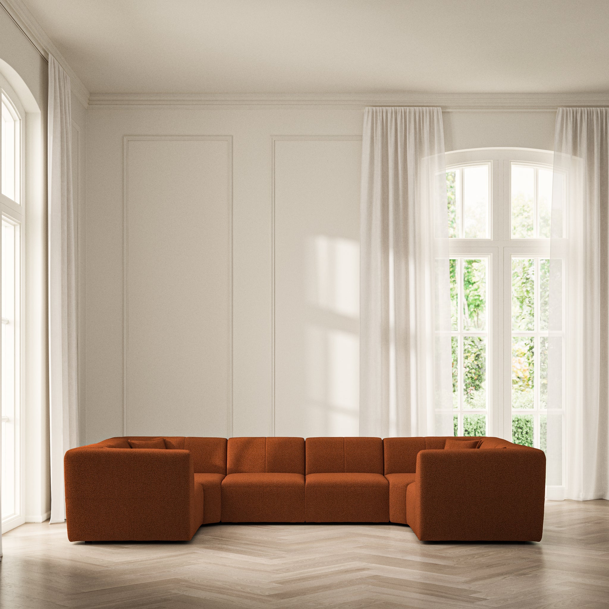 Maison U Shape Closed End - Bouclé