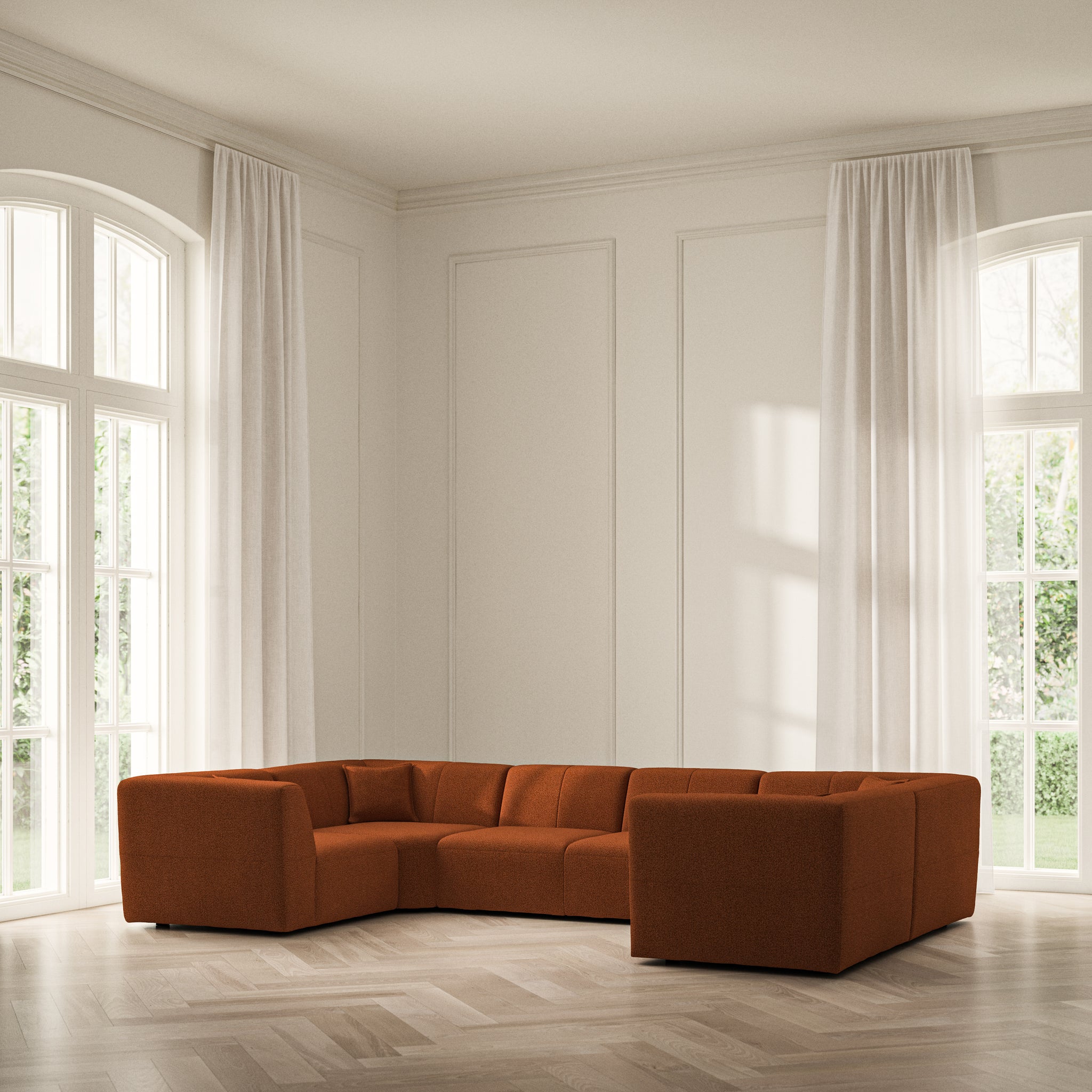 Maison U Shape Closed End - Bouclé