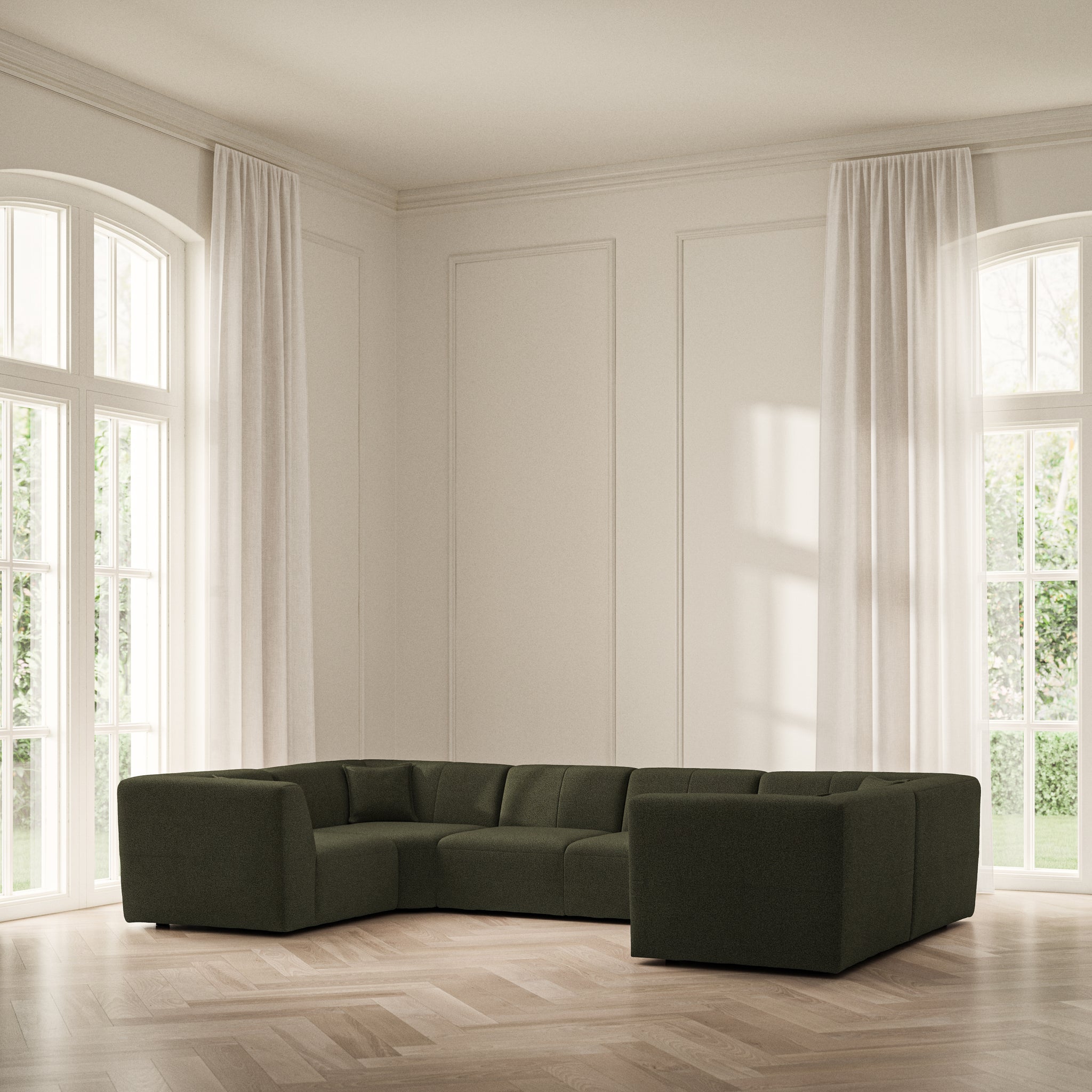 Maison U Shape Closed End - Bouclé