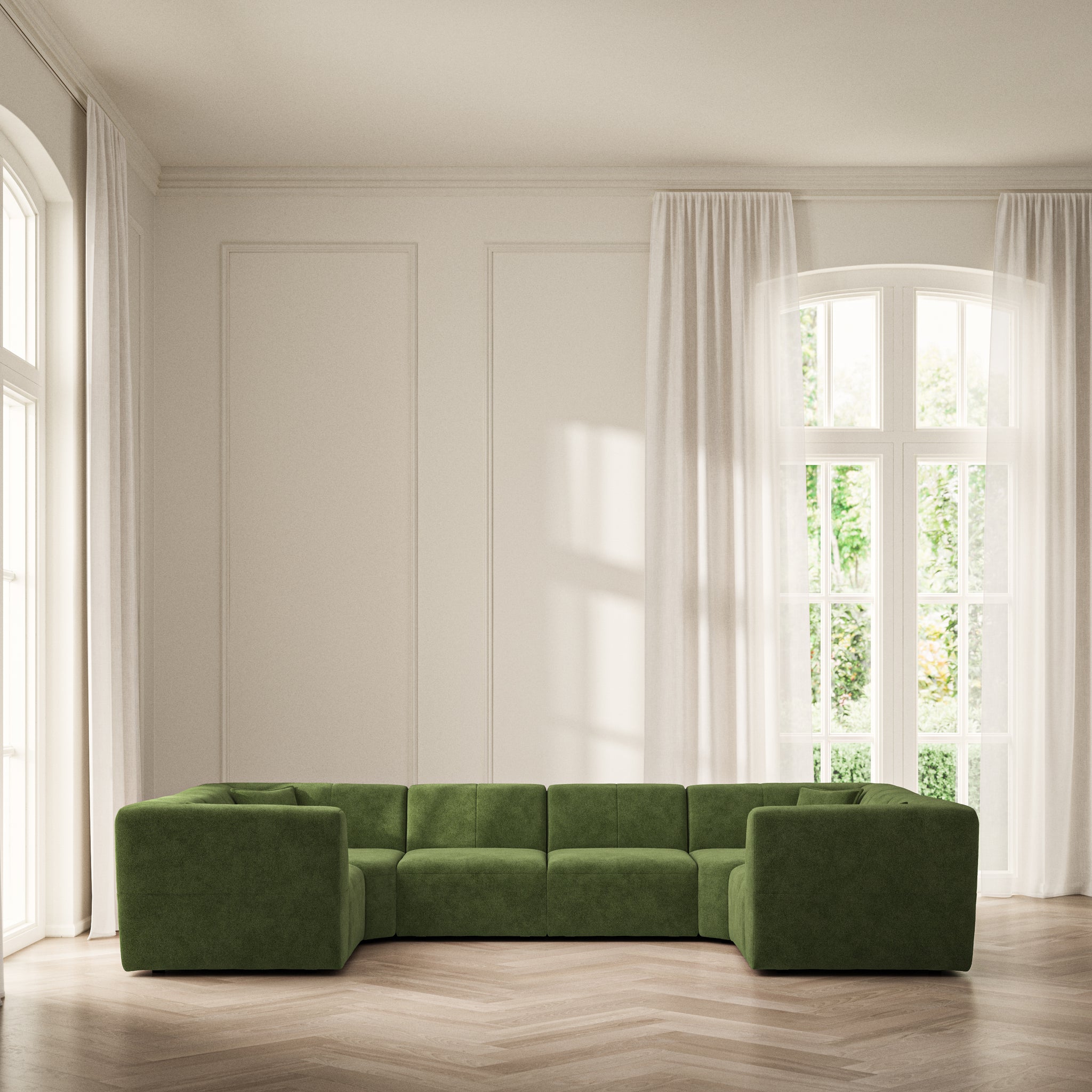 Maison U Shape Closed End - Soft Bouclé