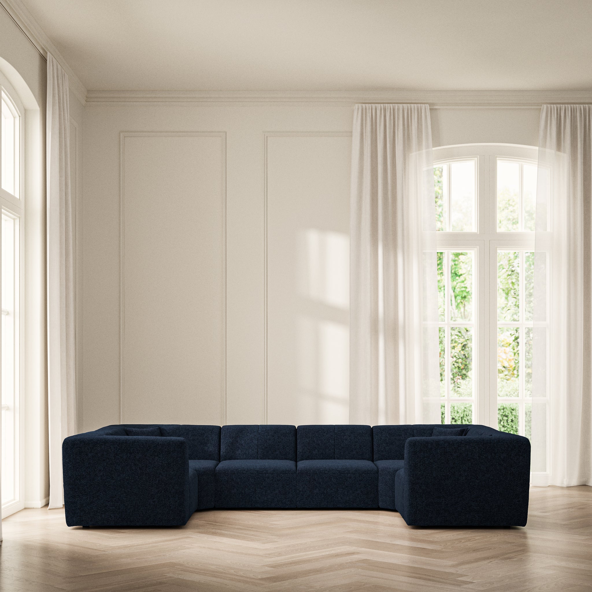 Maison U Shape Closed End - Soft Teddy