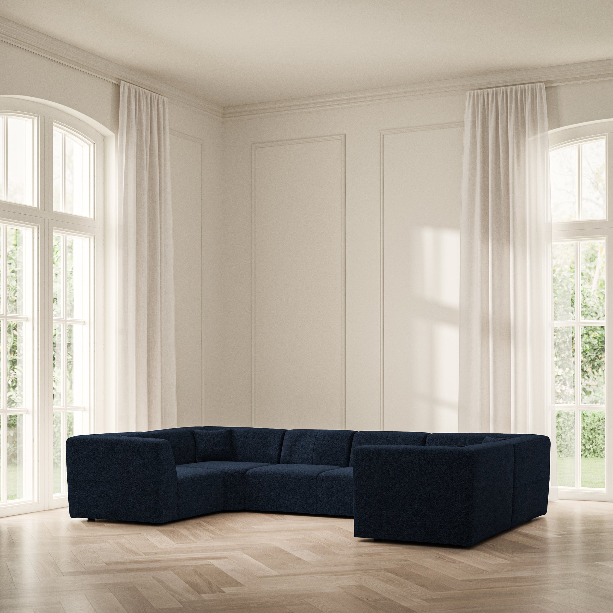 Maison U Shape Closed End - Soft Teddy