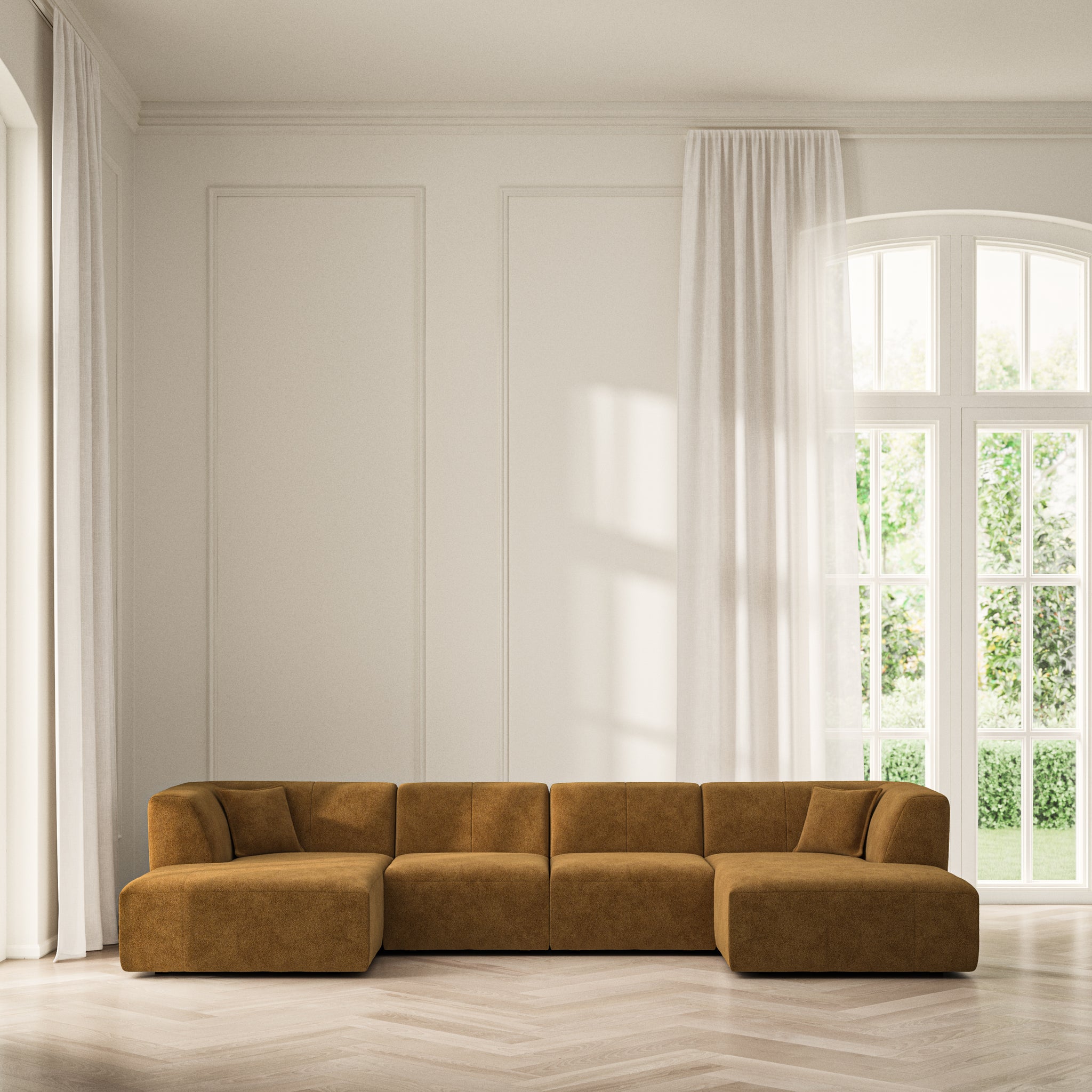 Maison U-Shape Chaise End - Soft Bouclé