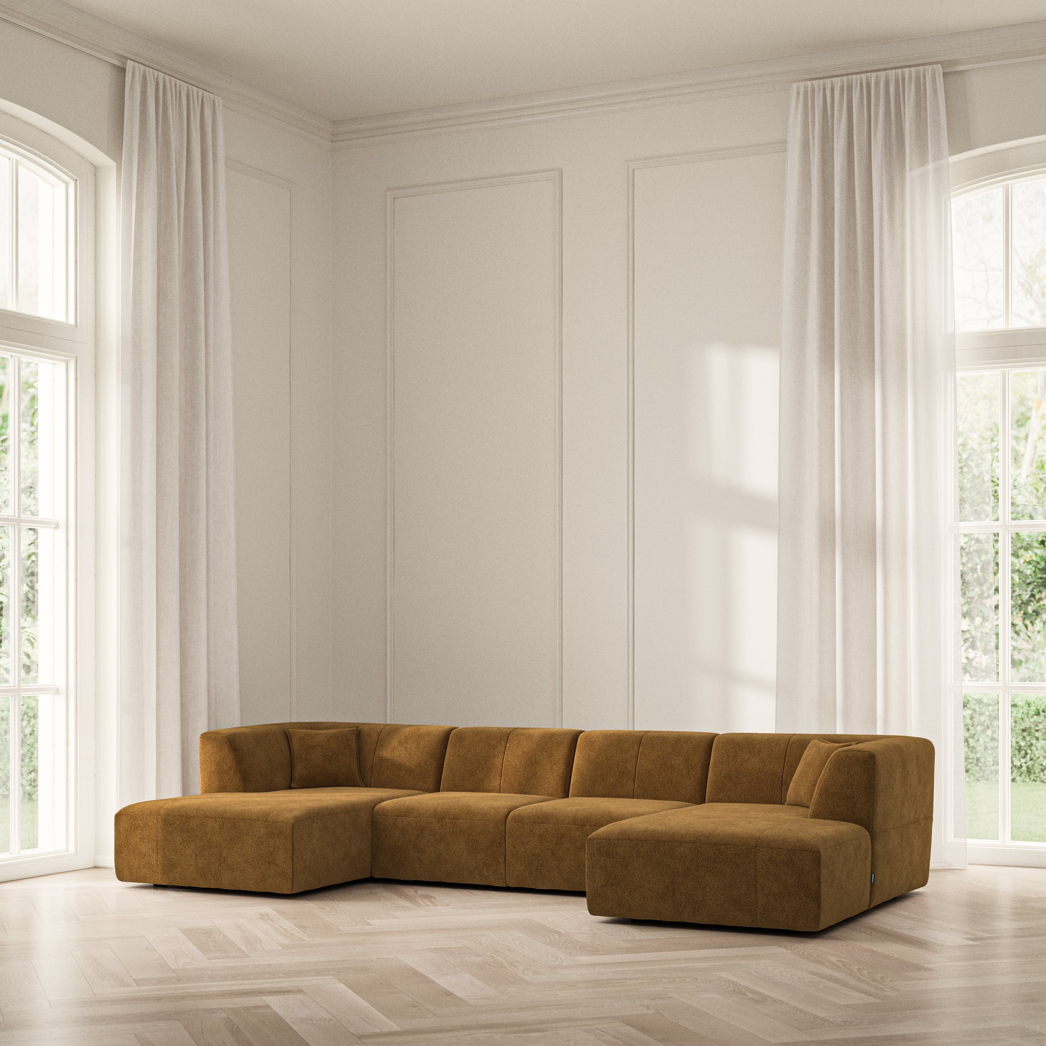 Maison U-Shape Chaise End - Soft Bouclé