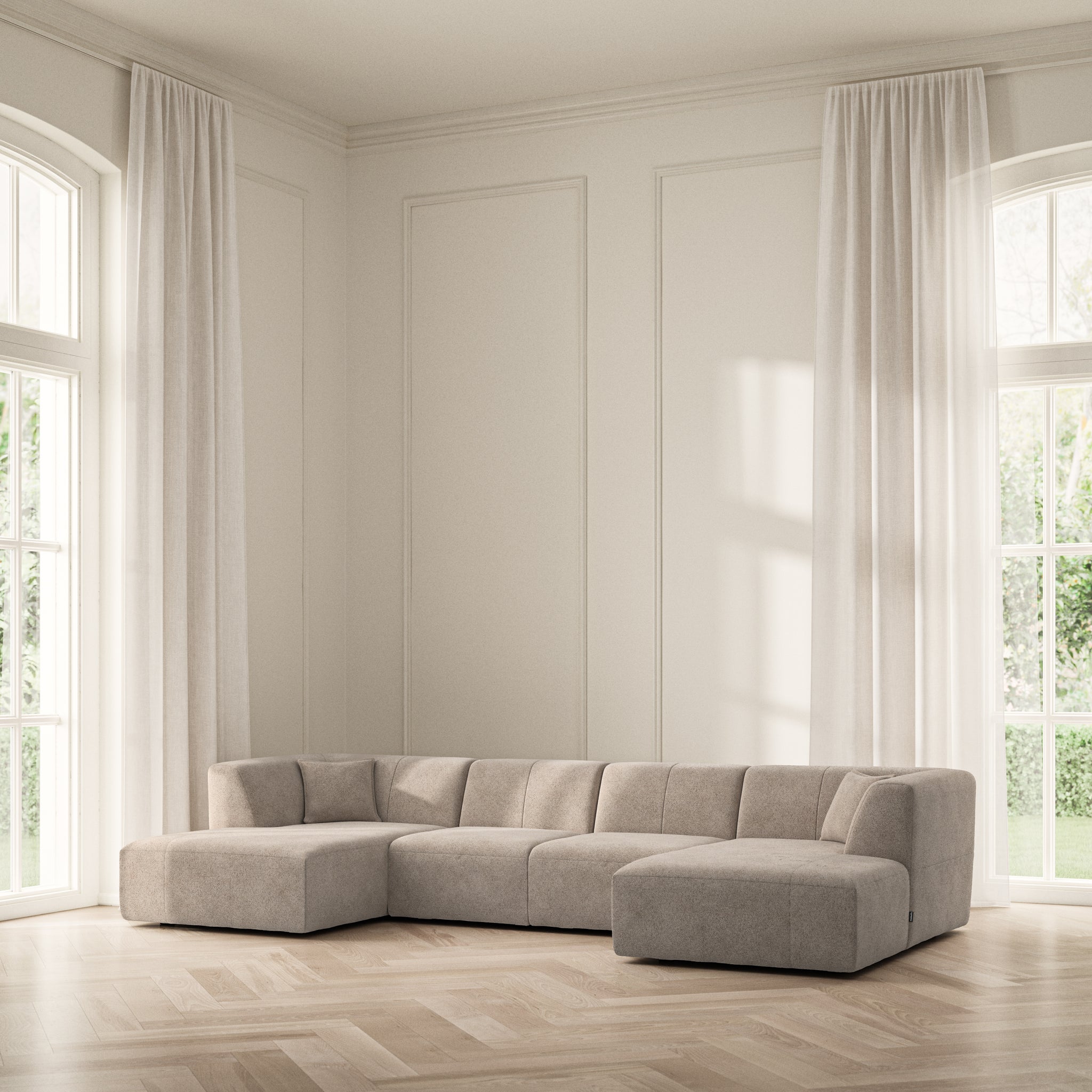 Maison U-Shape Chaise End - Soft Bouclé