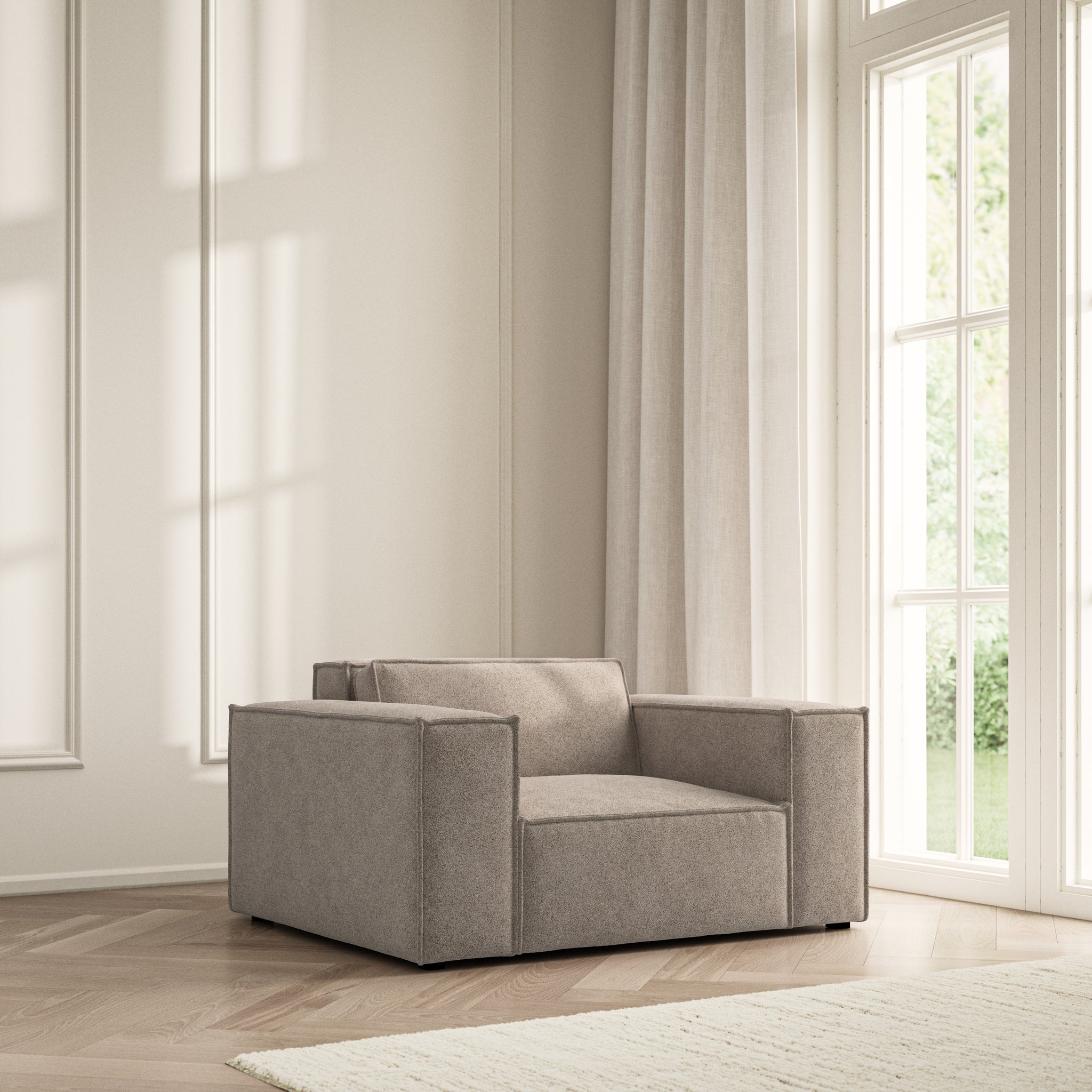 Vella Armchair - Soft Bouclé