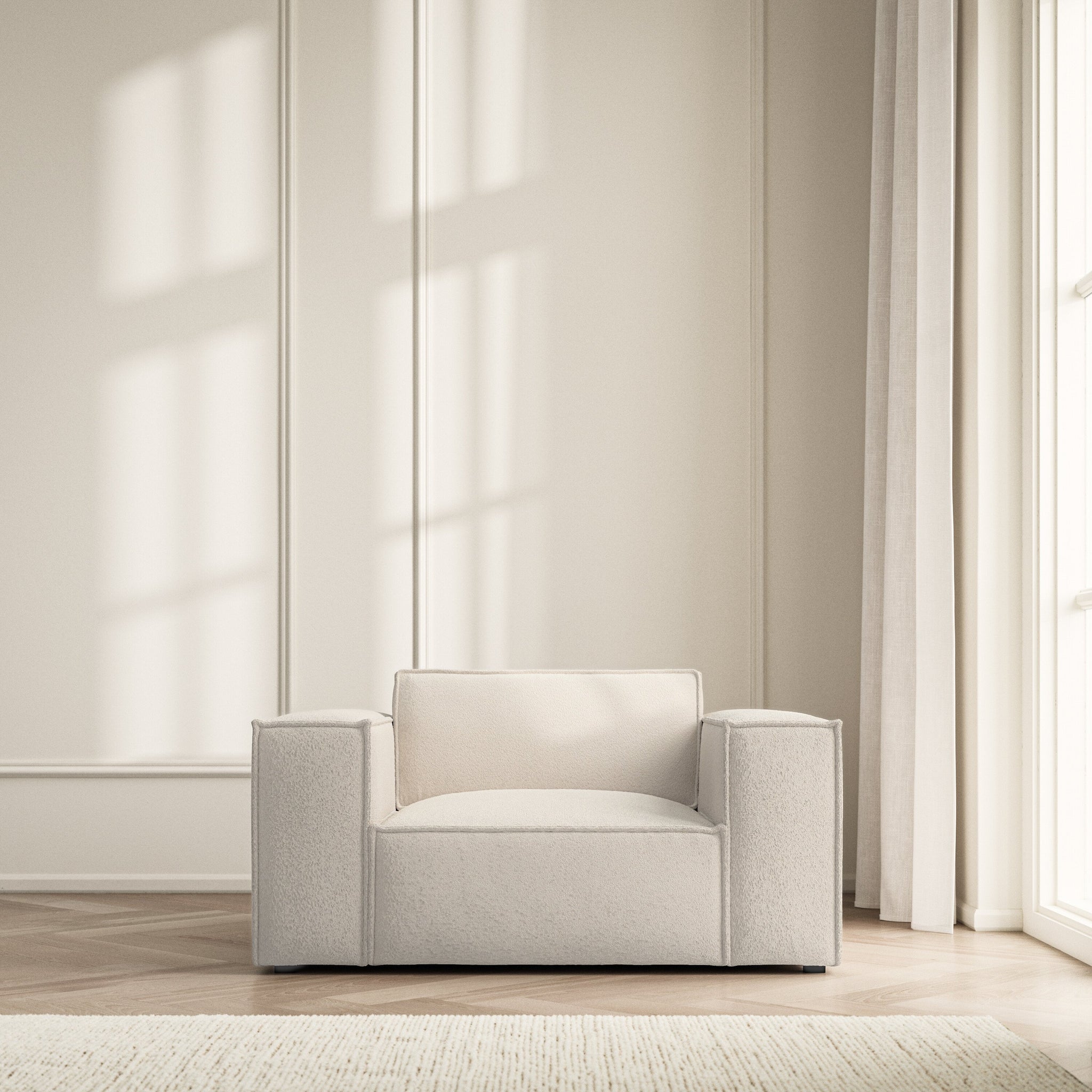 Vella Armchair - Soft Teddy