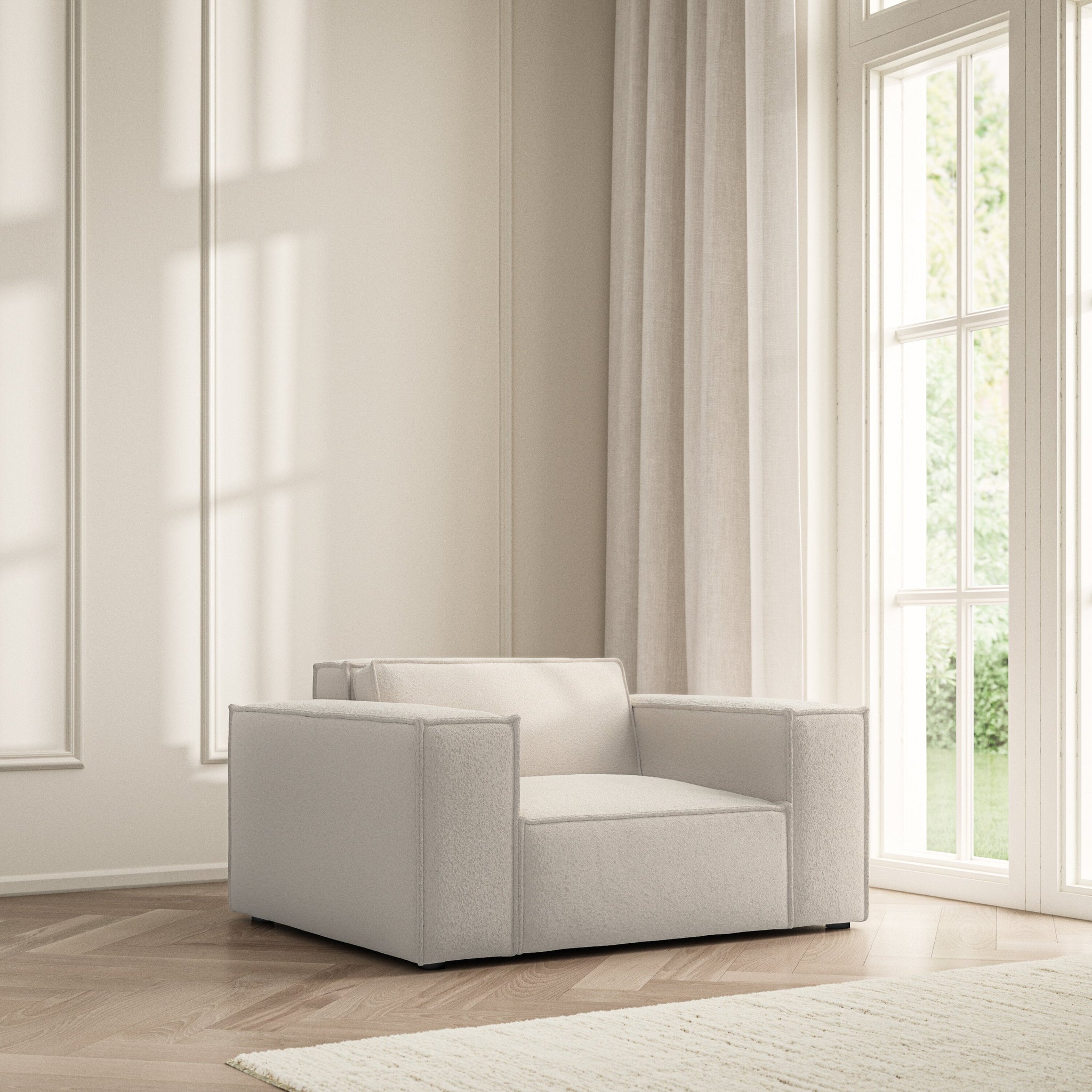 Vella Armchair - Soft Teddy