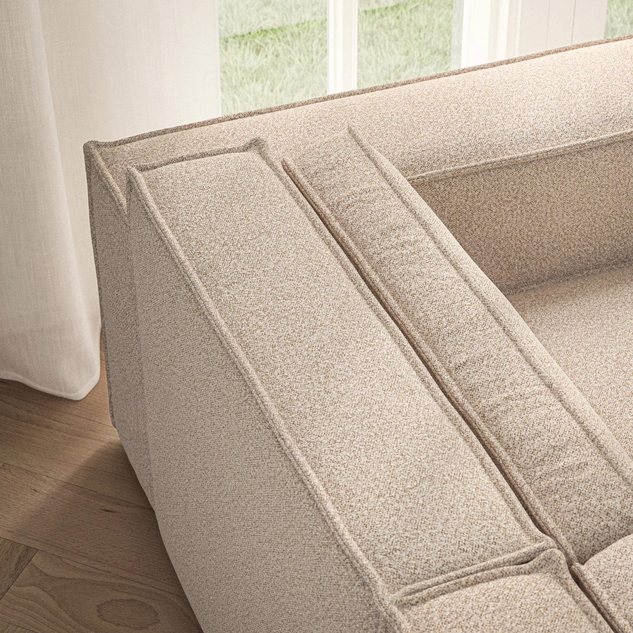 Vella Medium Corner - Bouclé