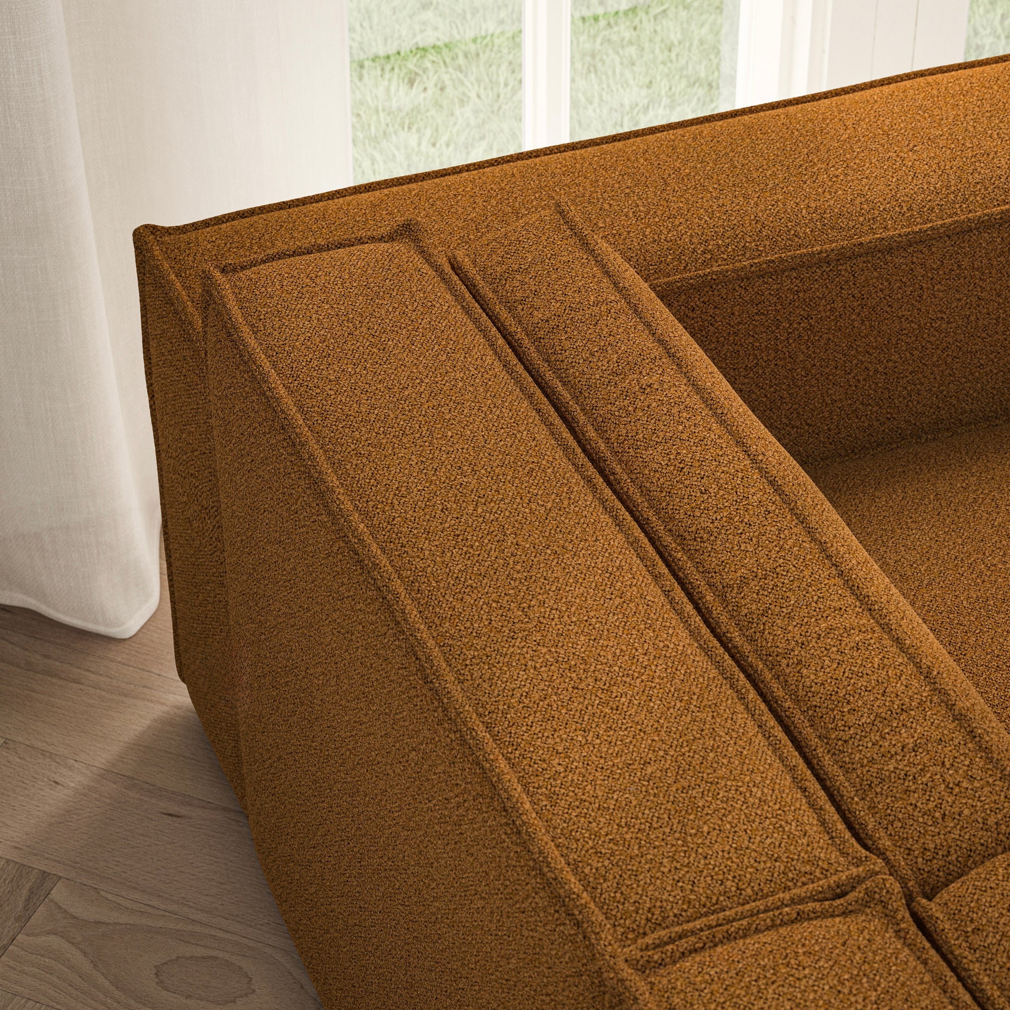 Vella Large Sofa - Bouclé