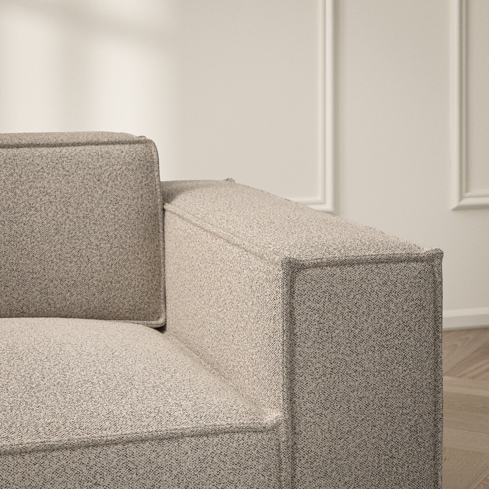Vella Corner Chaise LHF - Bouclé