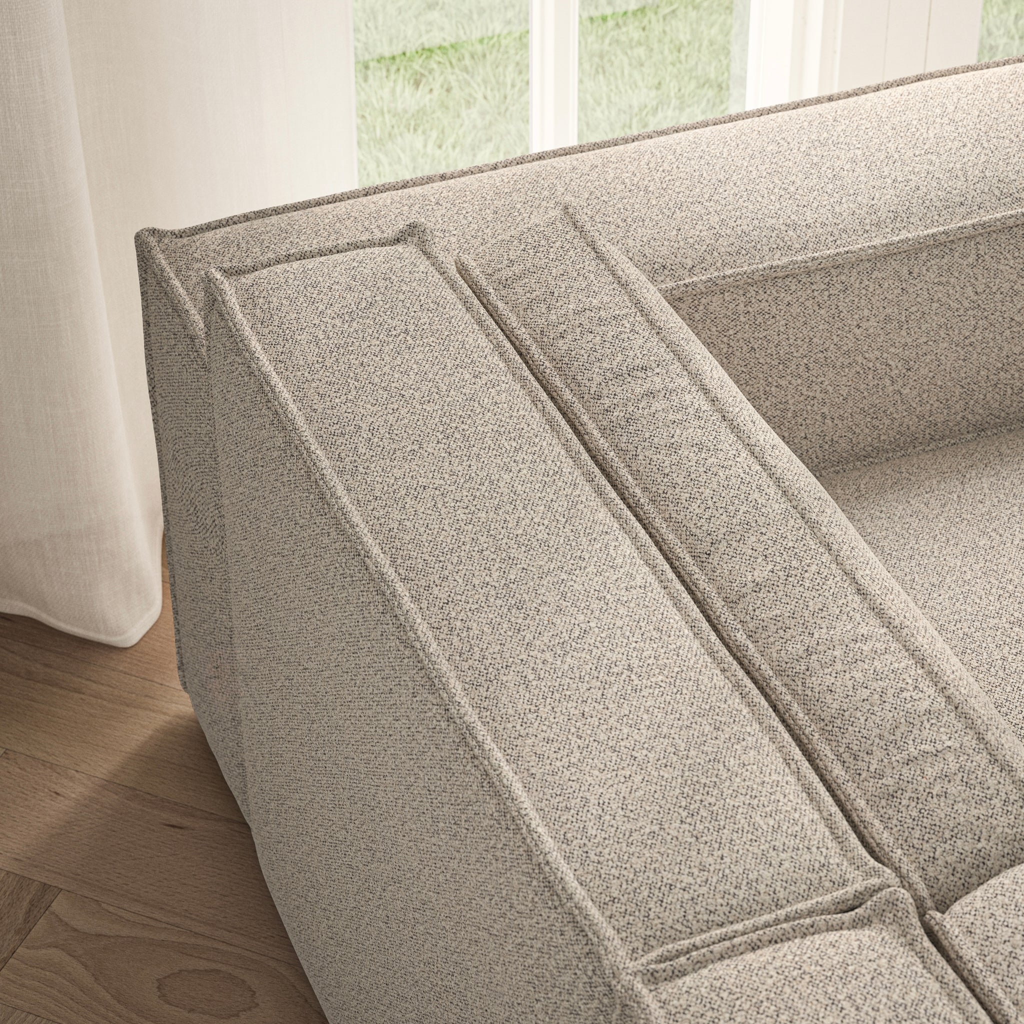 Vella Large Corner - Bouclé