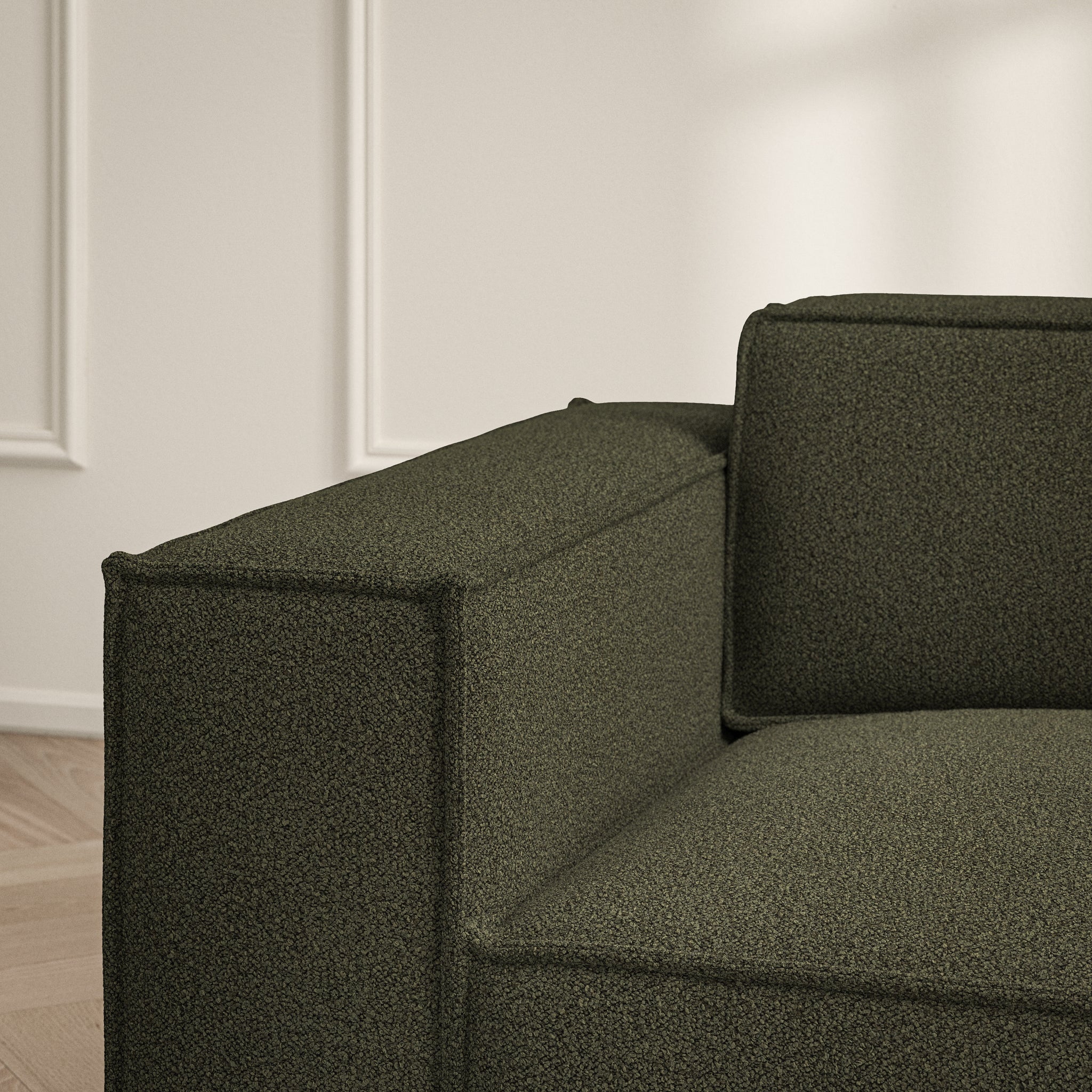 Vella Corner Chaise RHF - Bouclé