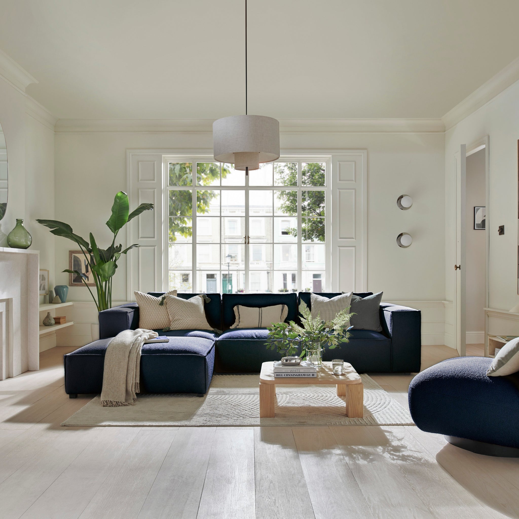 Vella Chaise Sofa - Bouclé