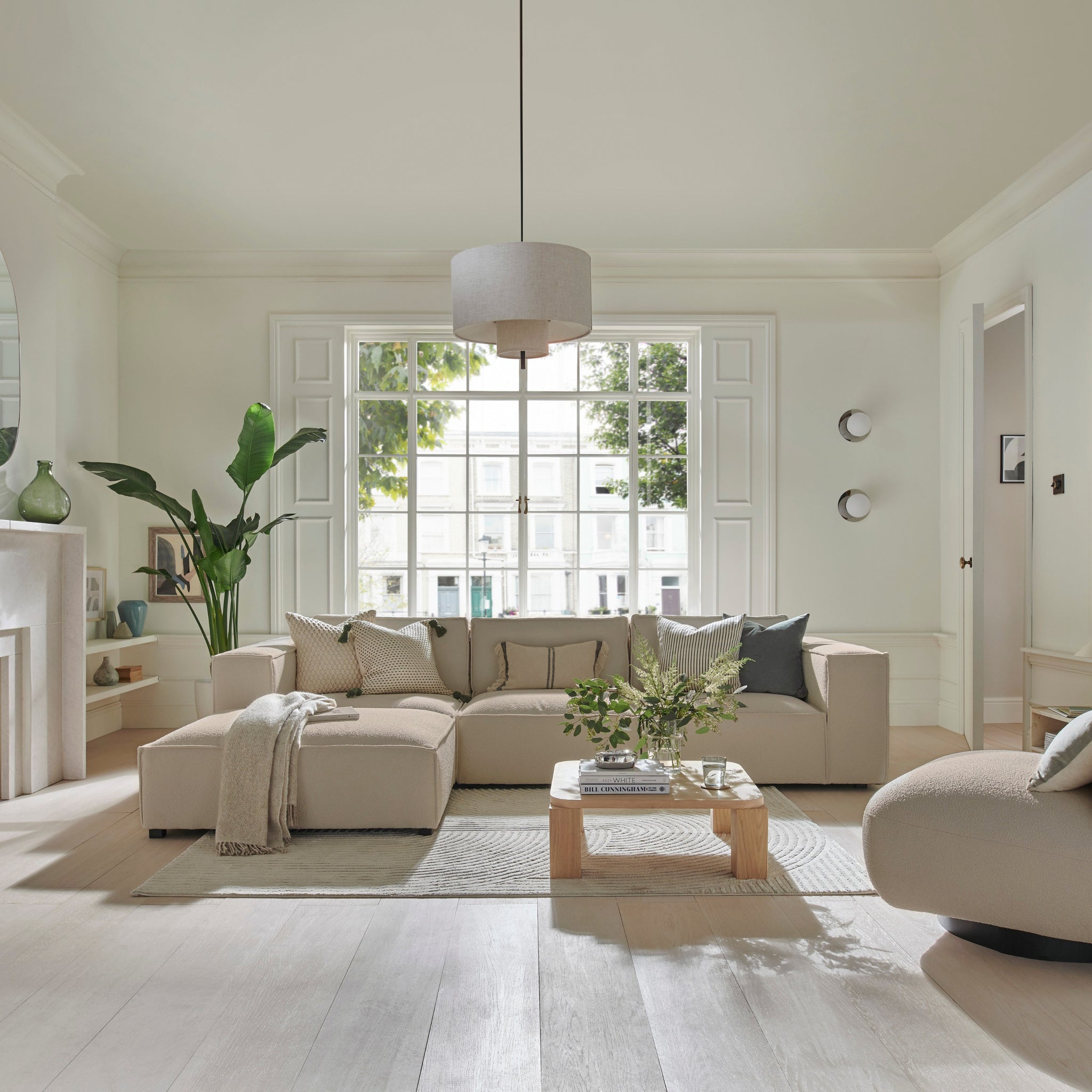 Vella Chaise Sofa - Soft Bouclé
