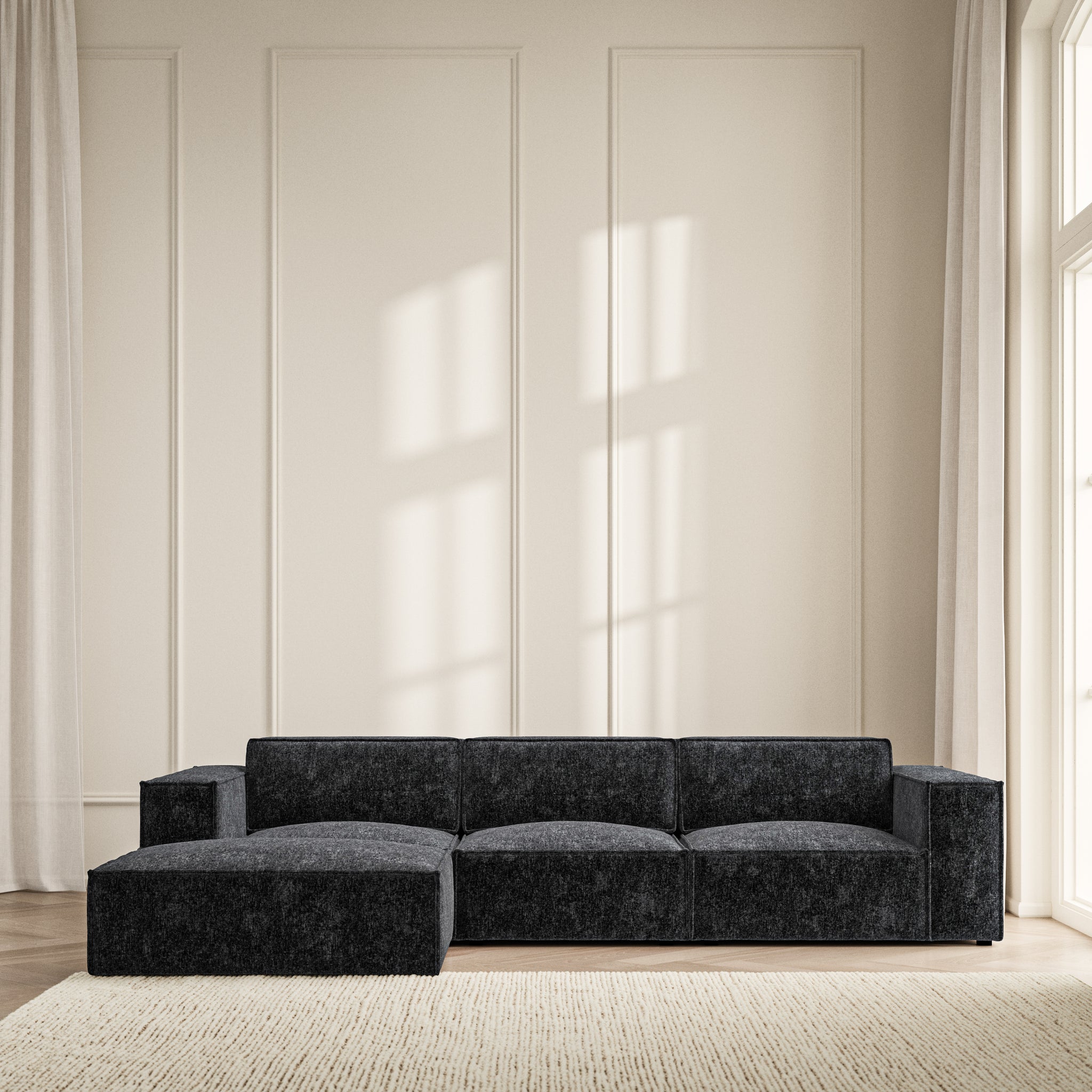 Vella Chaise Sofa - Symphony