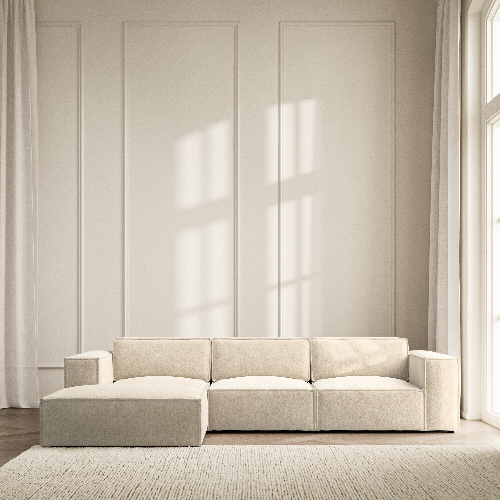 Vella Chaise Sofa - Symphony