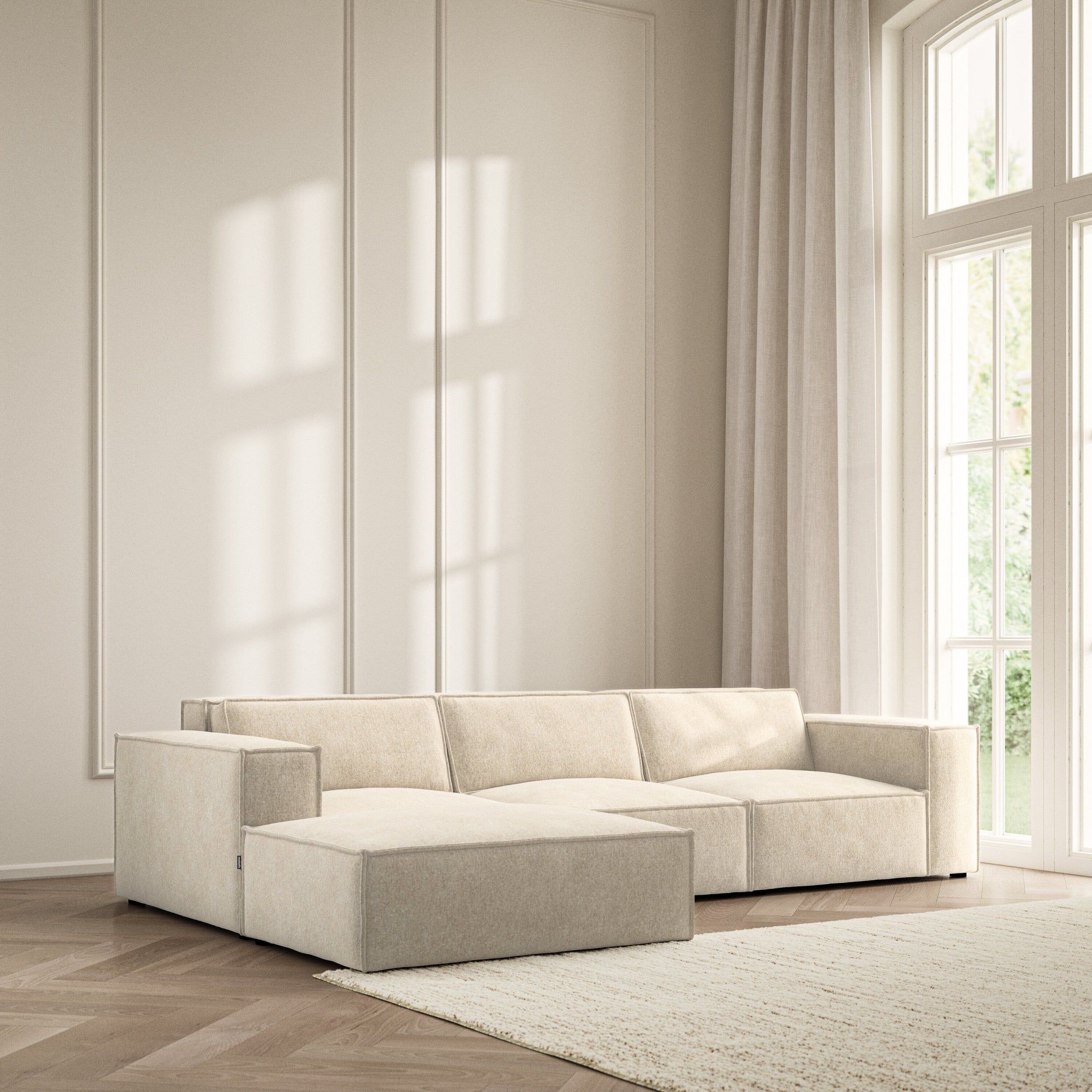 Vella Chaise Sofa - Symphony