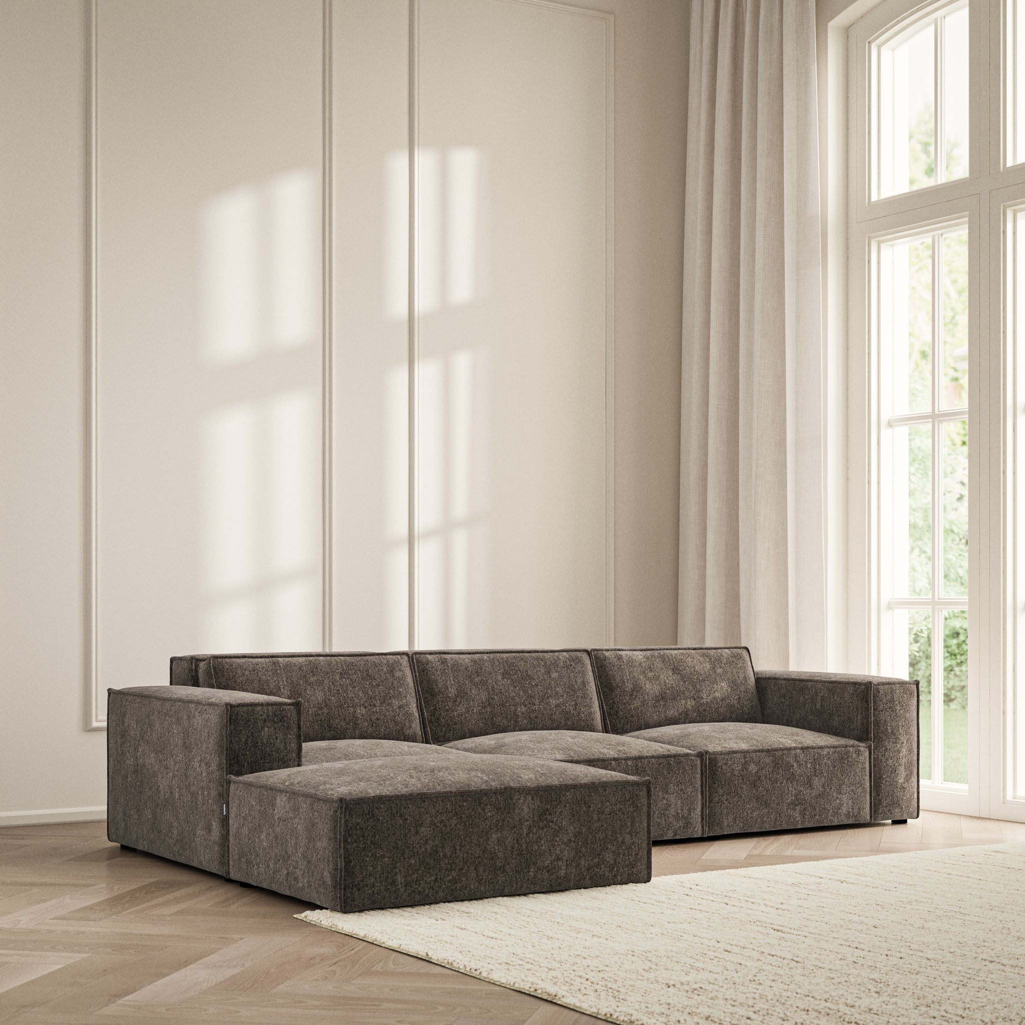 Vella Chaise Sofa - Symphony