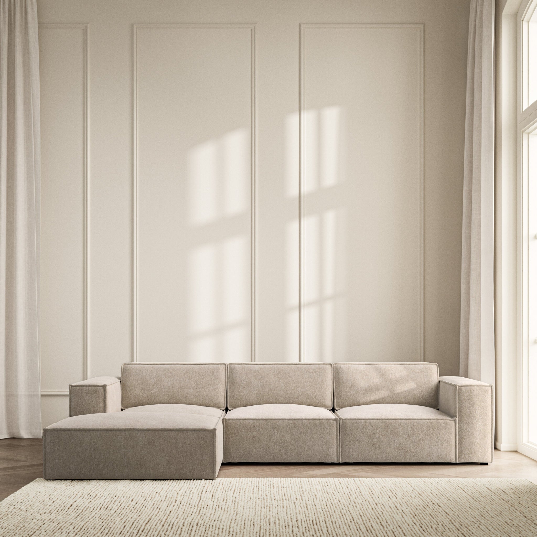 Vella Chaise Sofa - Symphony