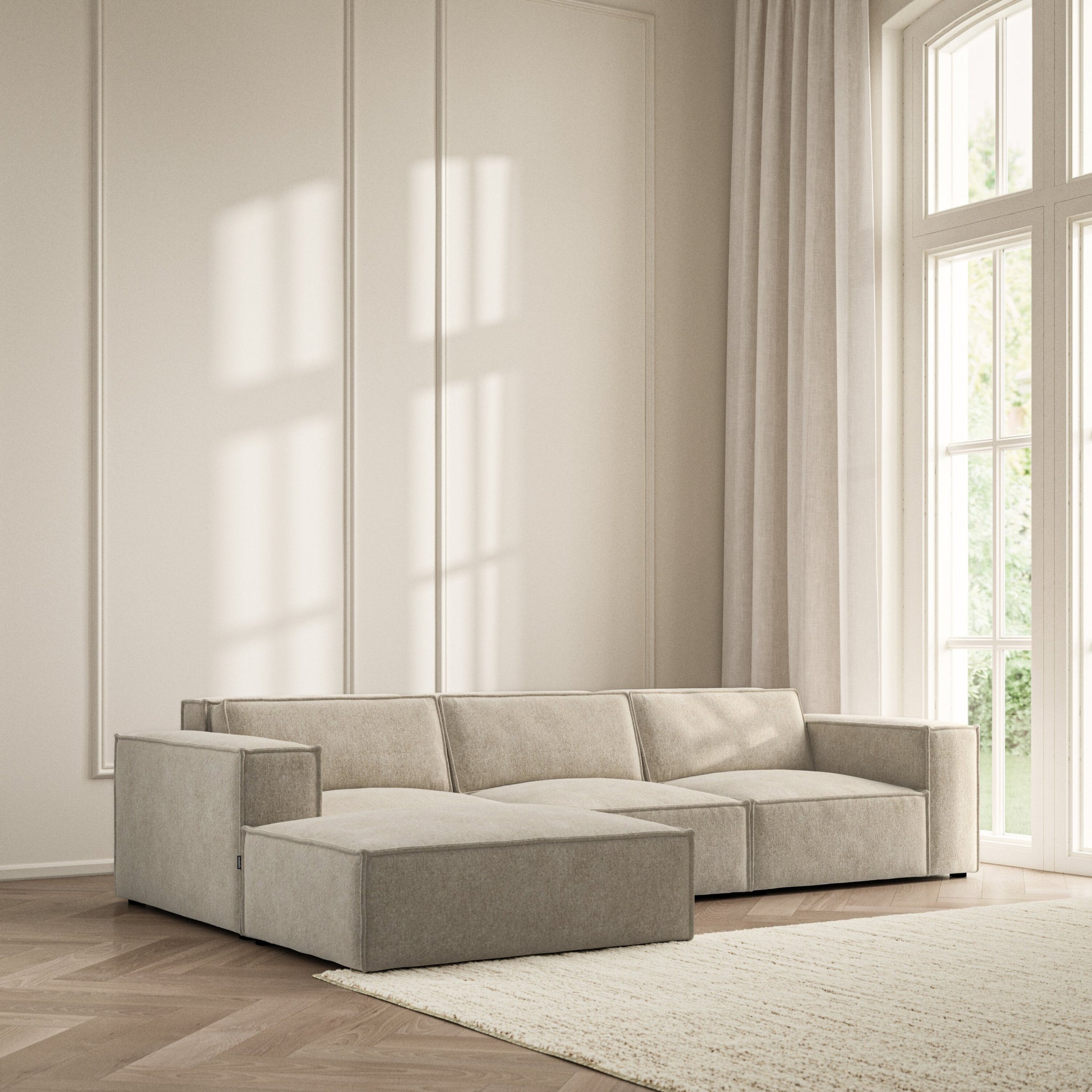 Vella Chaise Sofa - Symphony