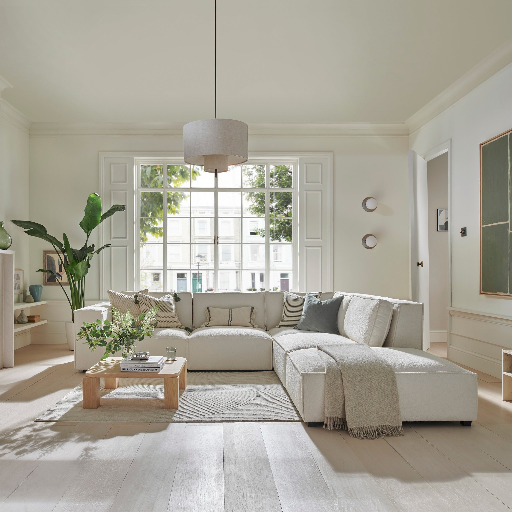 Vella Corner Chaise RHF - Bouclé