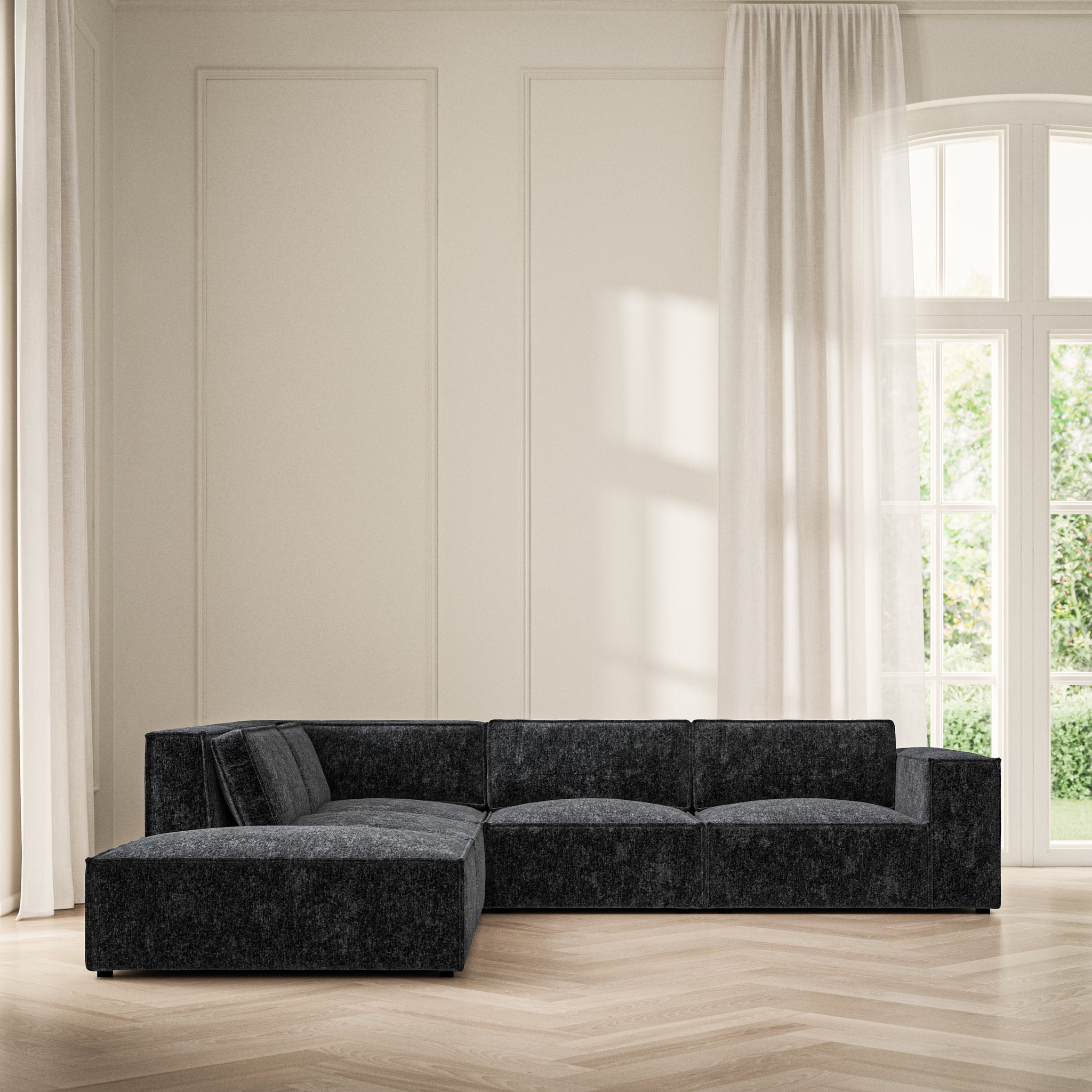 Vella Corner Chaise LHF - Symphony
