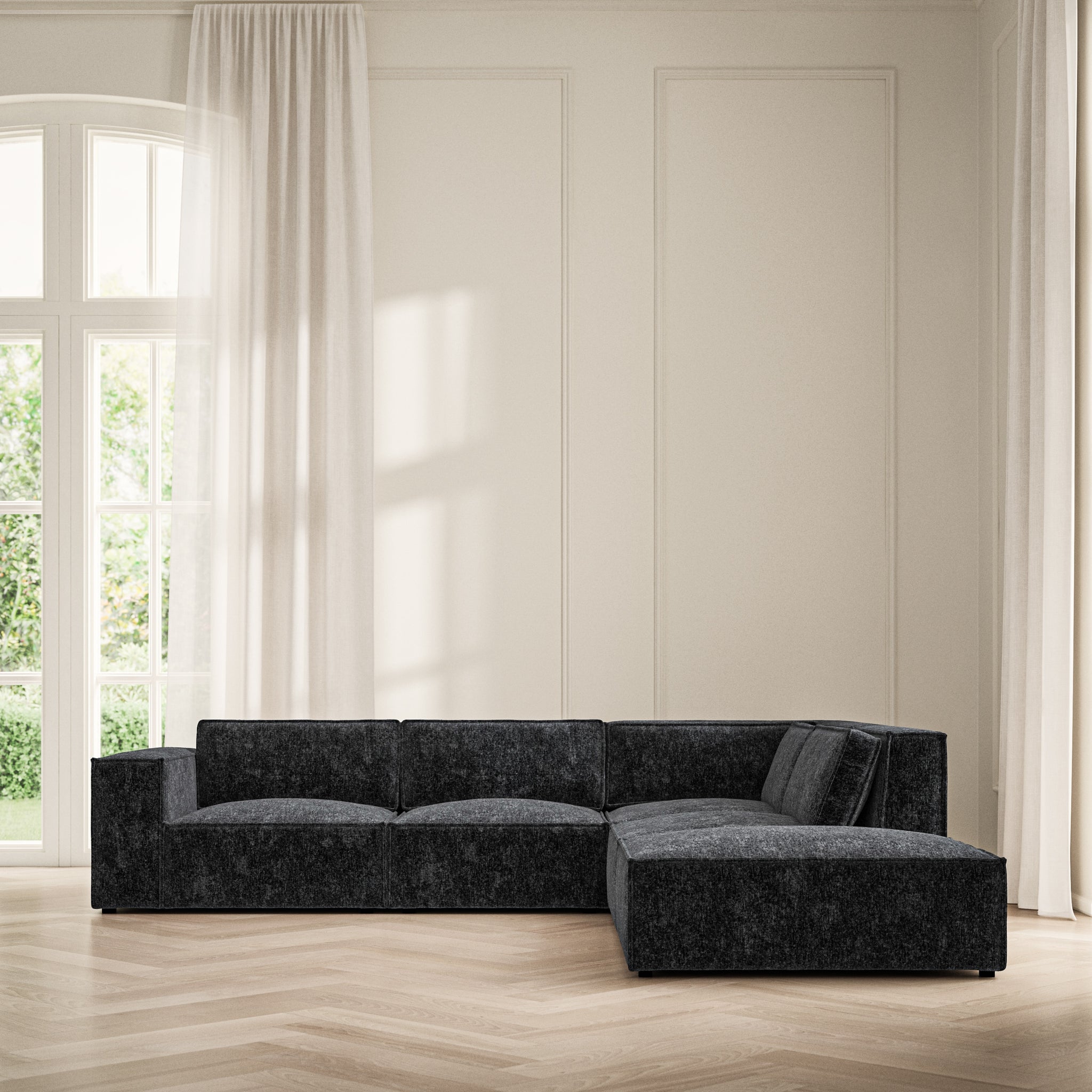 Vella Corner Chaise RHF - Symphony