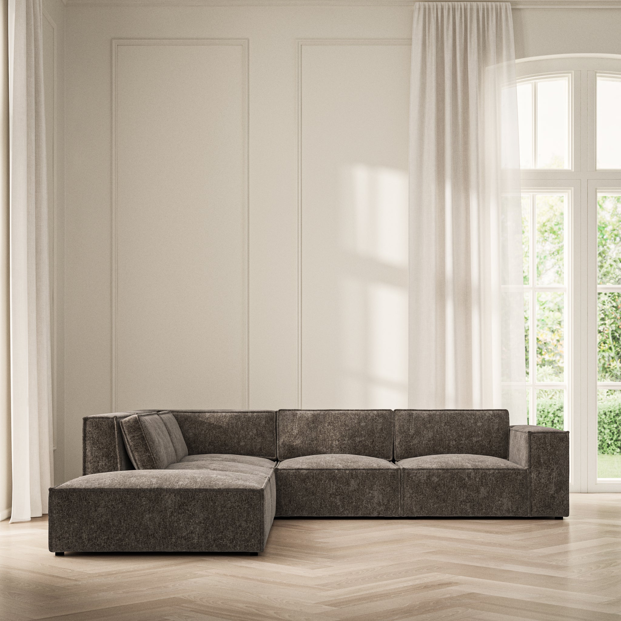 Vella Corner Chaise LHF - Symphony