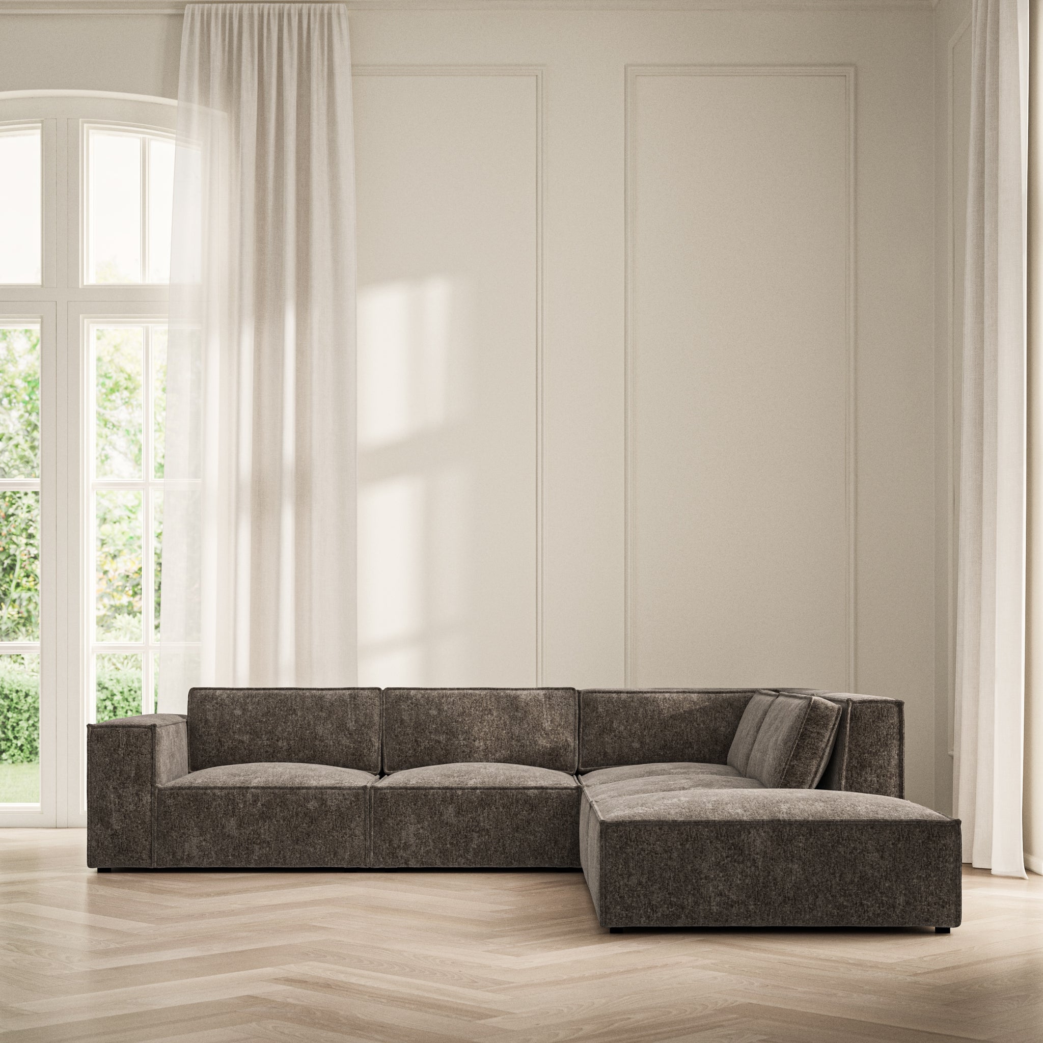 Vella Corner Chaise RHF - Symphony
