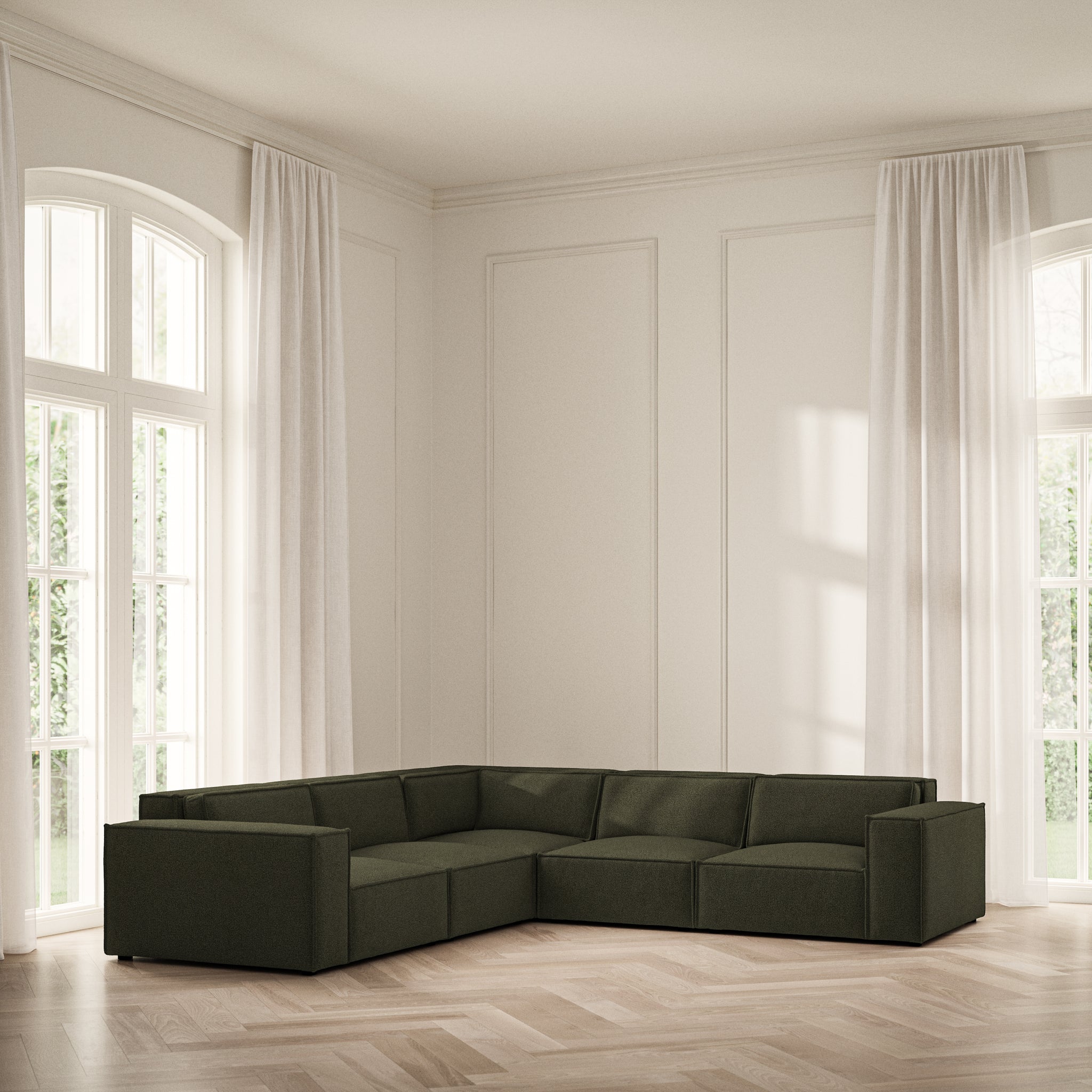 Vella Large Corner - Bouclé