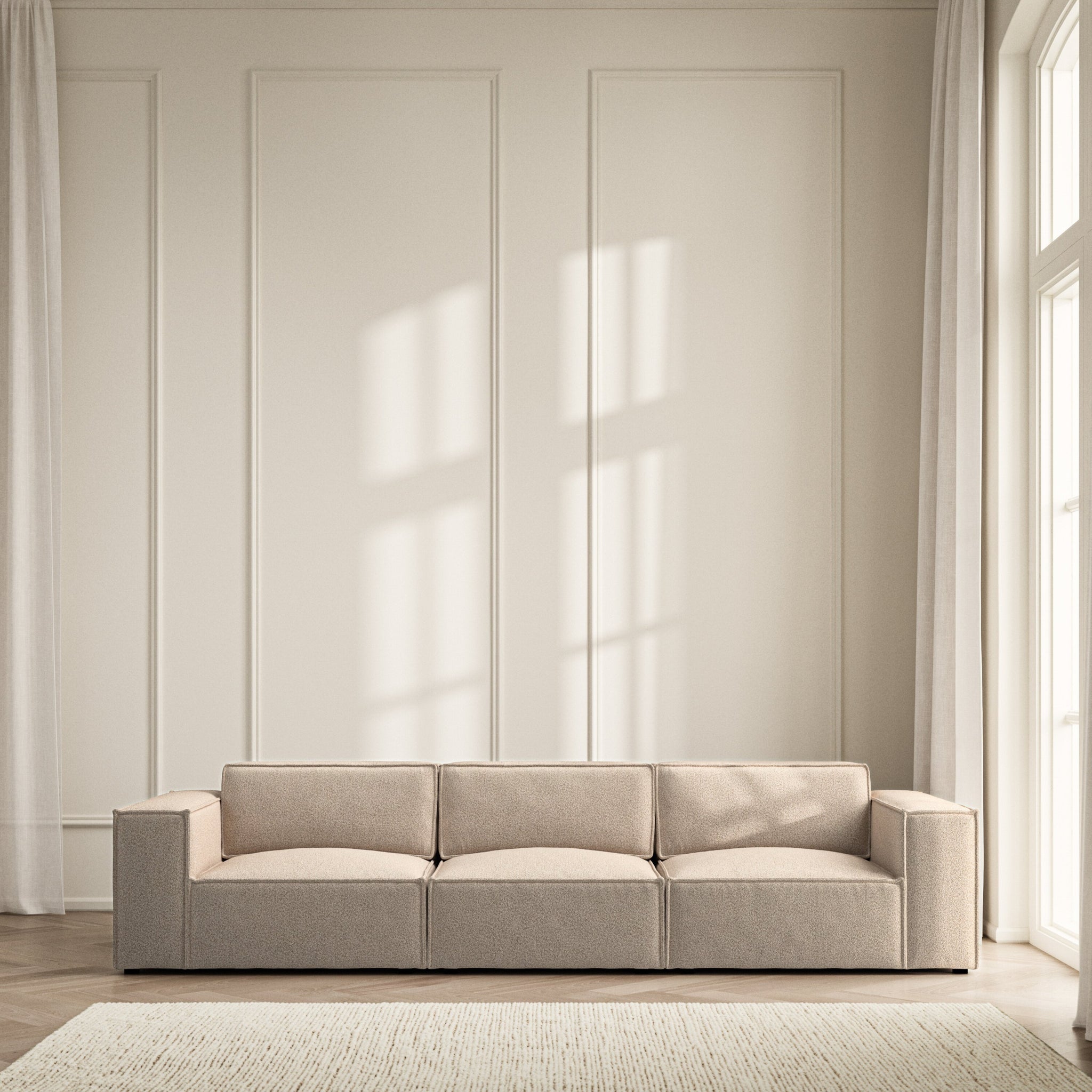 Vella Large Sofa - Bouclé