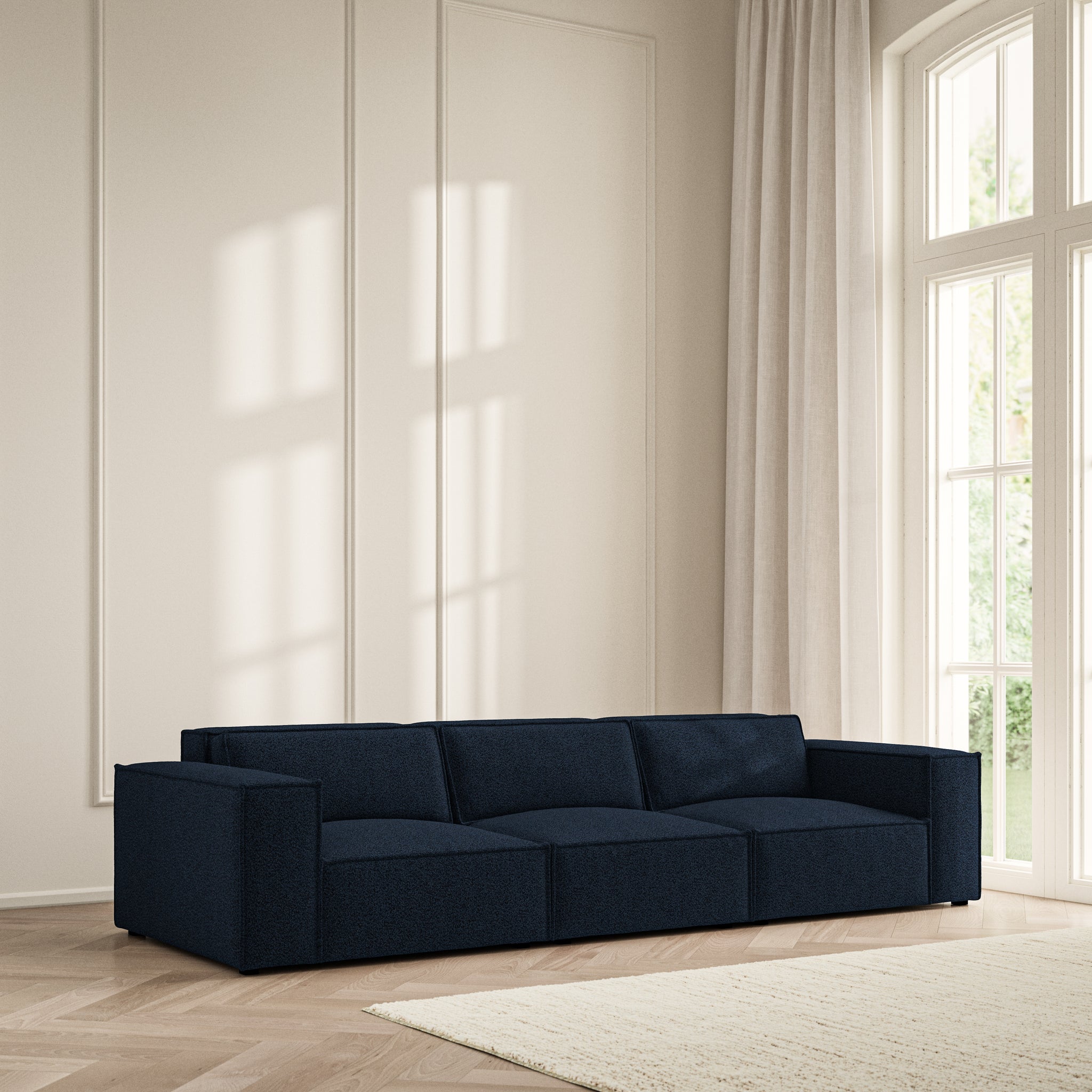 Vella Large Sofa - Bouclé