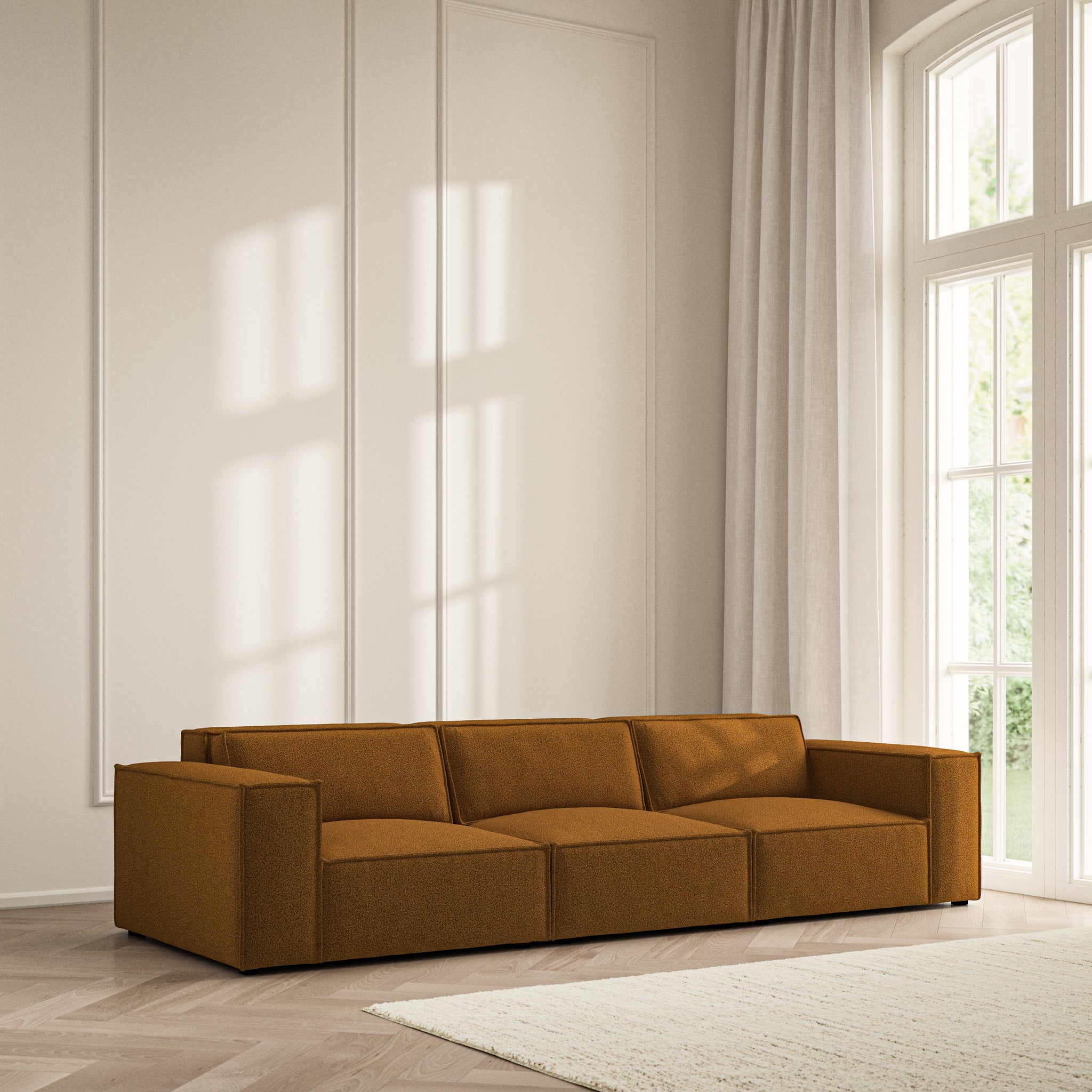Vella Large Sofa - Bouclé