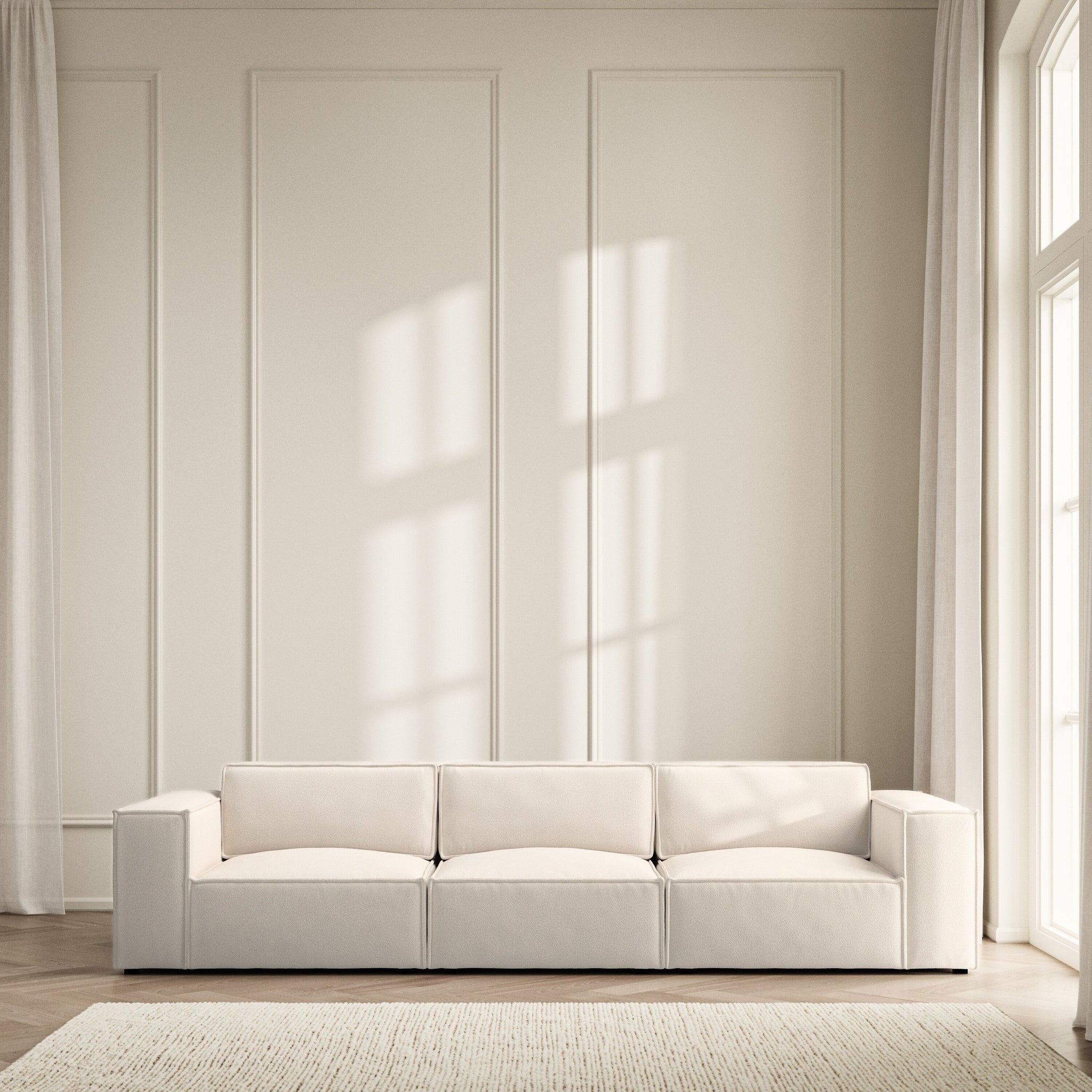 Vella Large Sofa - Bouclé